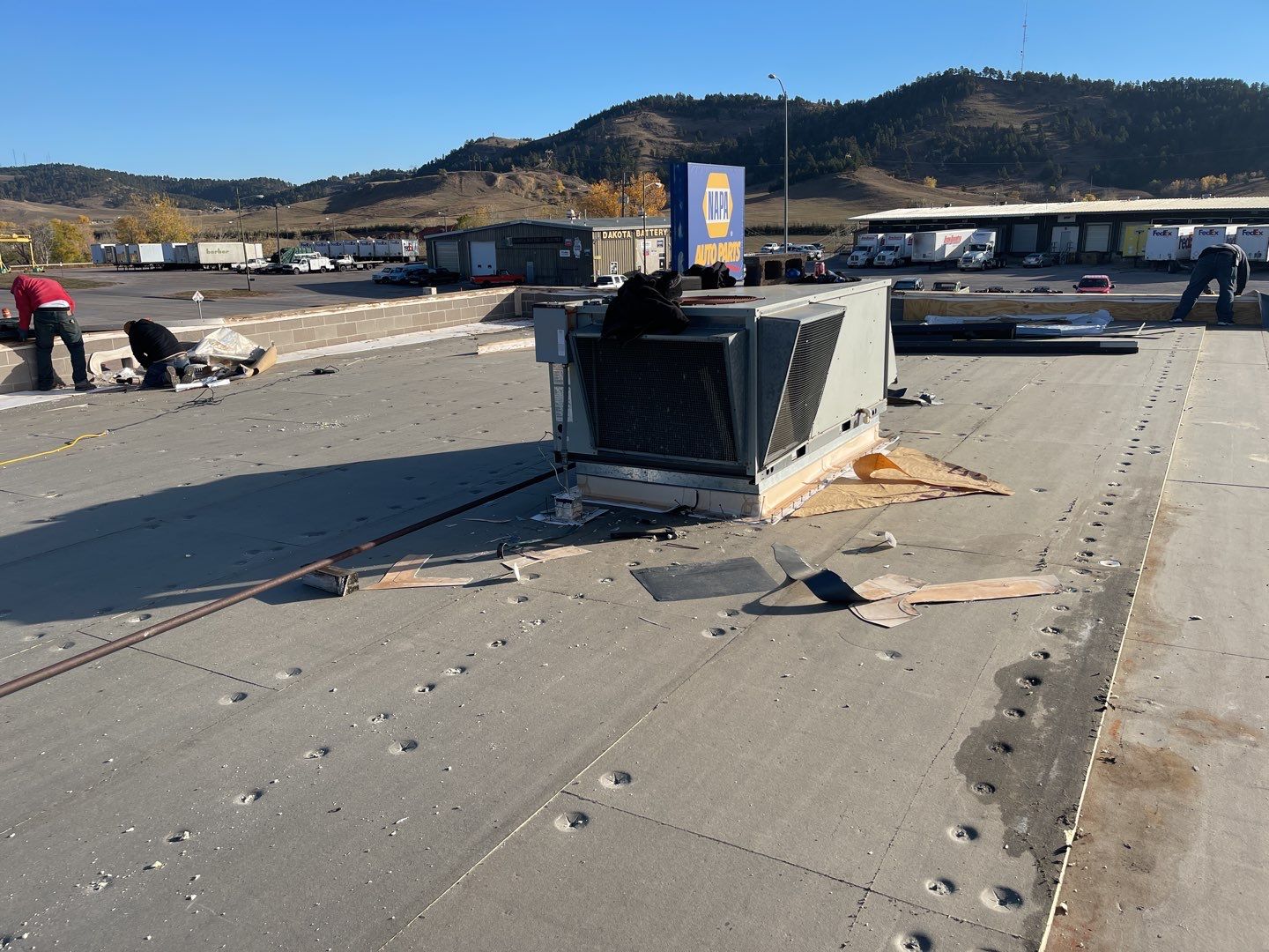 Auto Parts Store Gets Better Protection! by Weather-Tite Exteriors LLC
