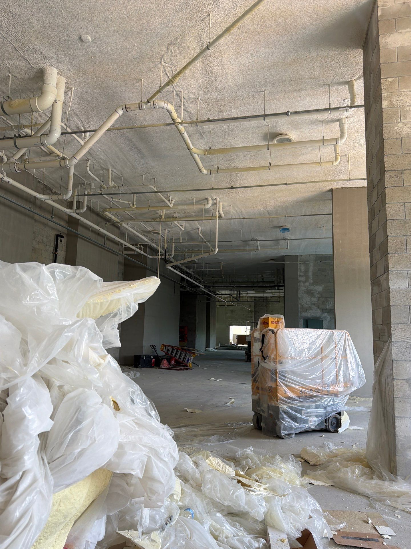 High-Rise Commercial Interior Build-Out at The Edge in Sarasota by GA Foam Solutions, Inc.