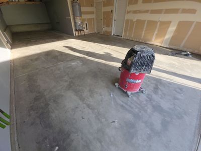 Richland Garage Floor Coating With Travertine Hybrid Polyurea Finish