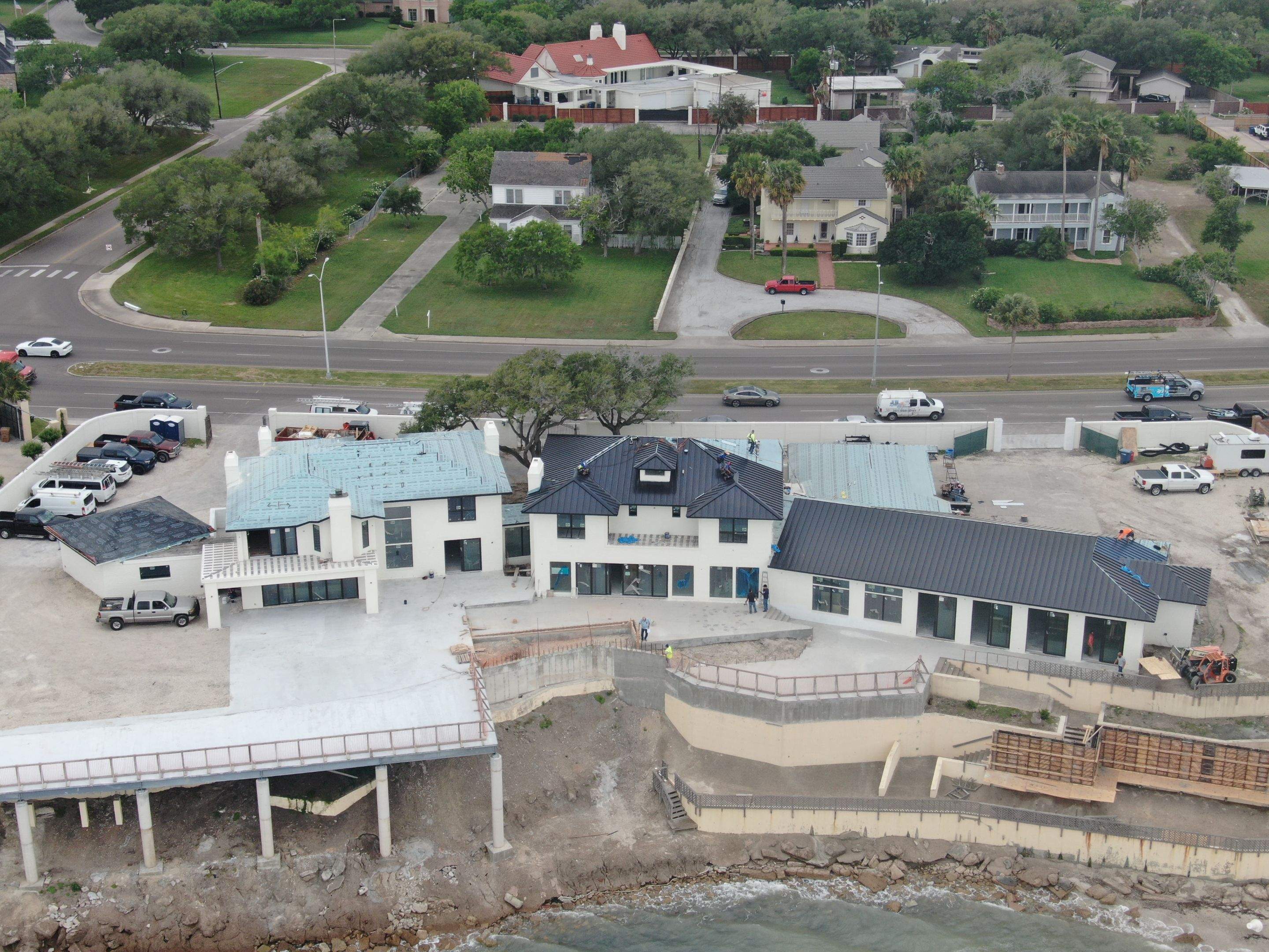 Megalodon Metal Roof on Corpus Bay by Bayfront Roofing and Construction