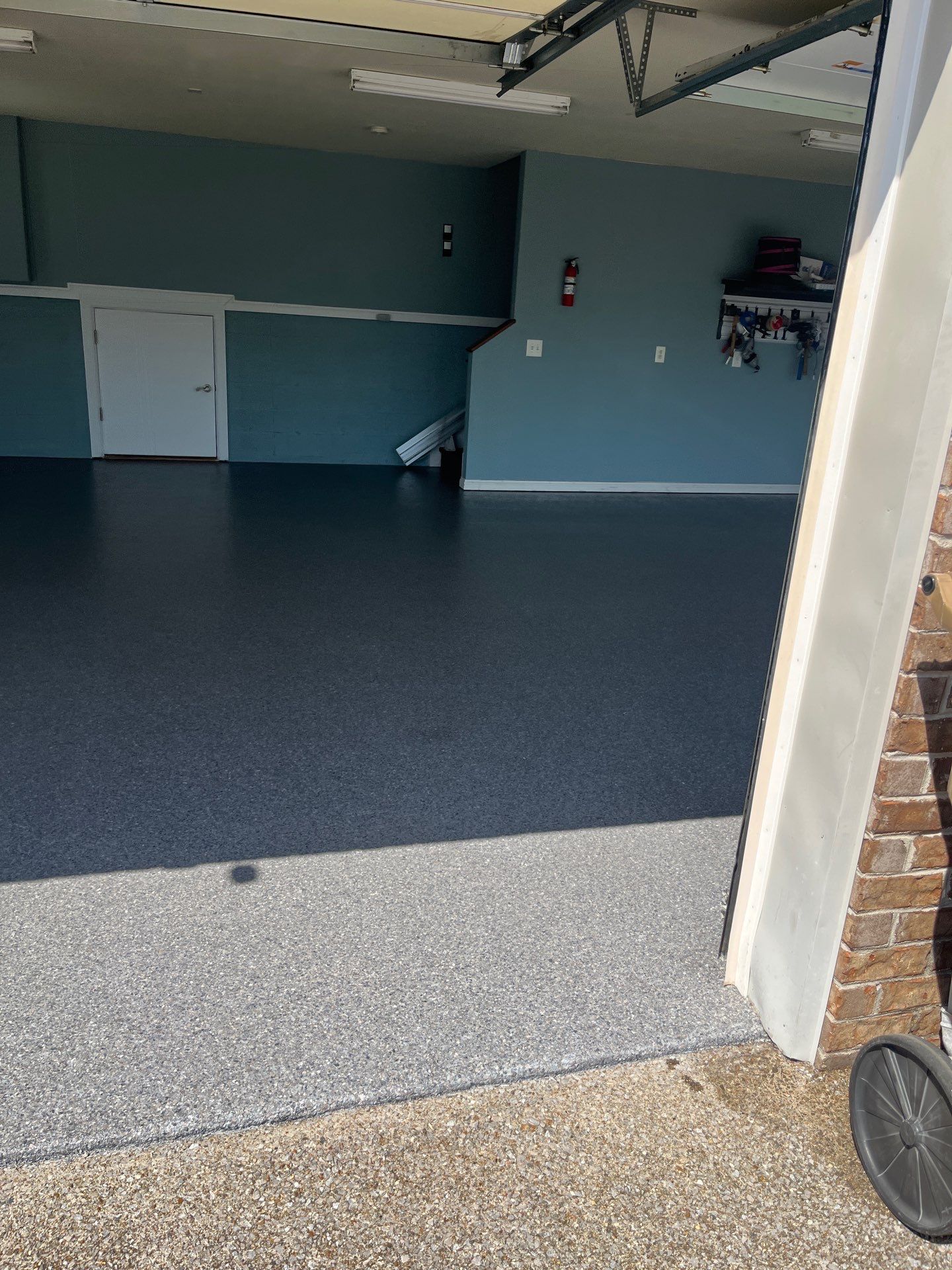 Garage Floor Coating using Briar by My Garage Floor Guys
