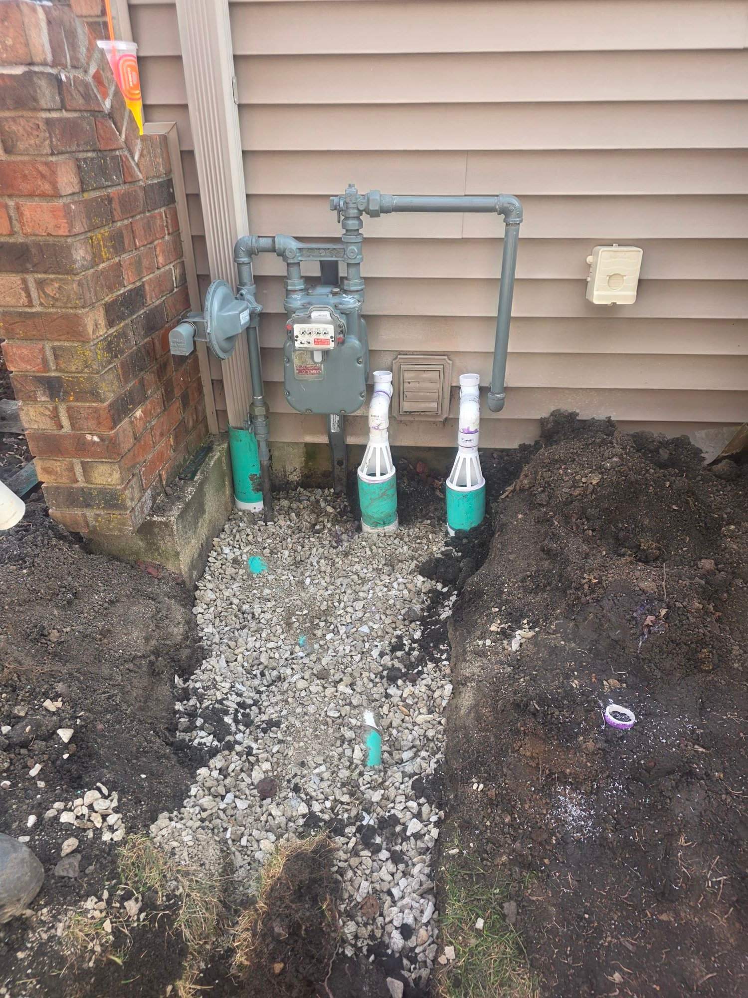 Exterior Storm Drainage Installation in Shorewood, IL by Allied Water Services