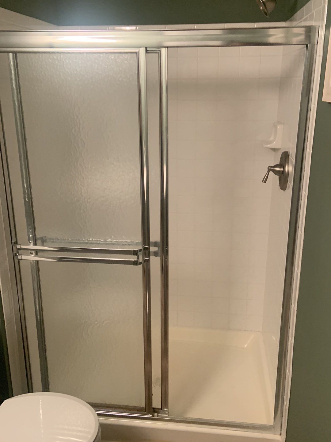 Shower Glass Door Installation using Shower Glass Door Kit by A1 NERDY HOMES LLC