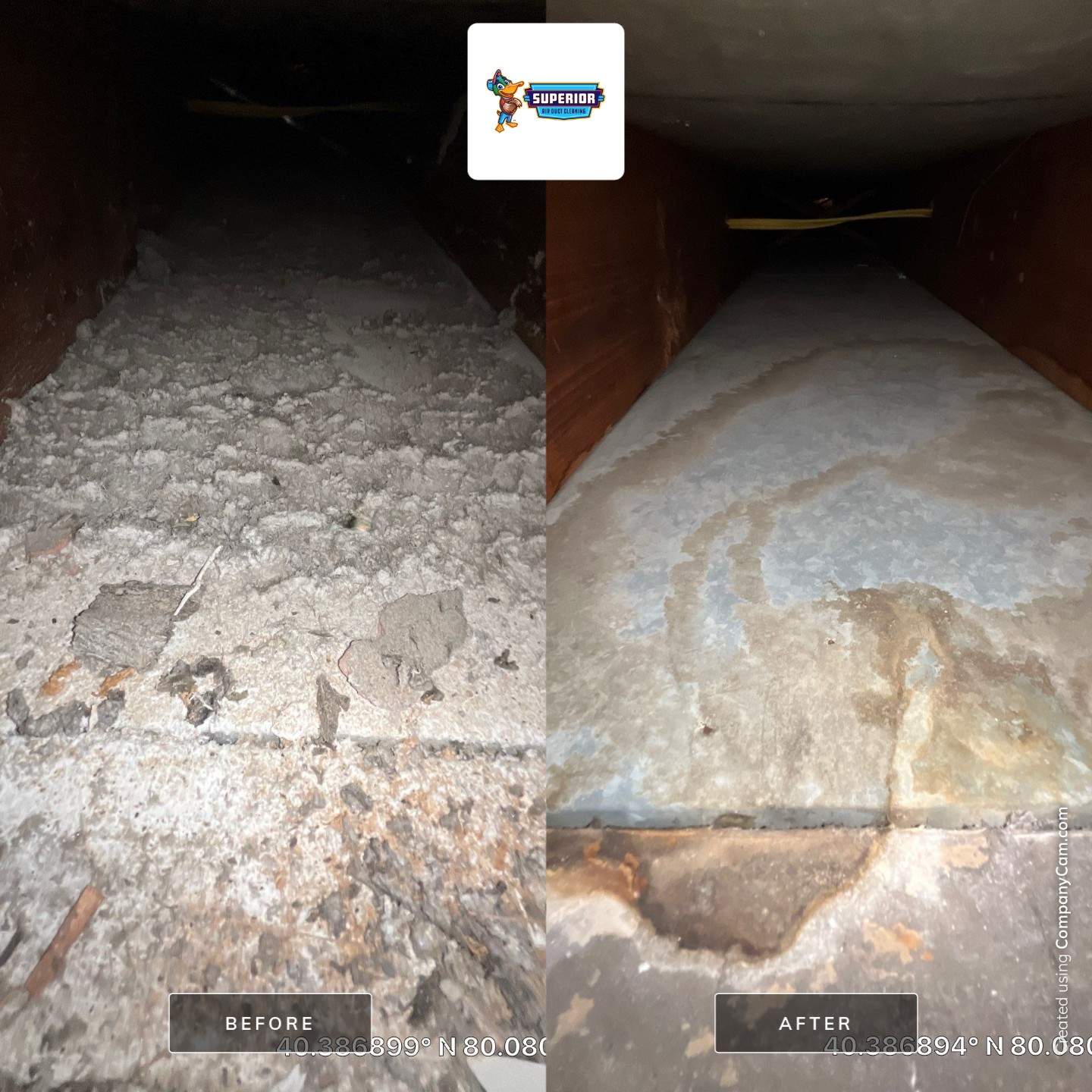 Air Duct Cleaning With a Vacuum Truck in Carnegie, PA by Superior Air Duct Cleaning