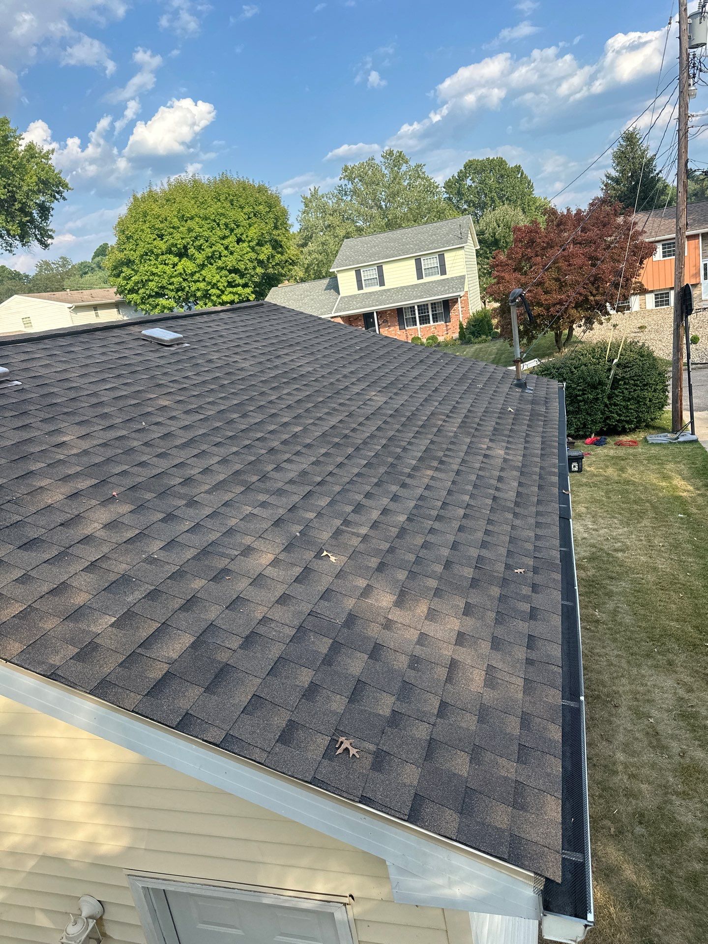 Residential Roofing Installation using GAF Timberline HDZ by Rainstoppers Roofing
