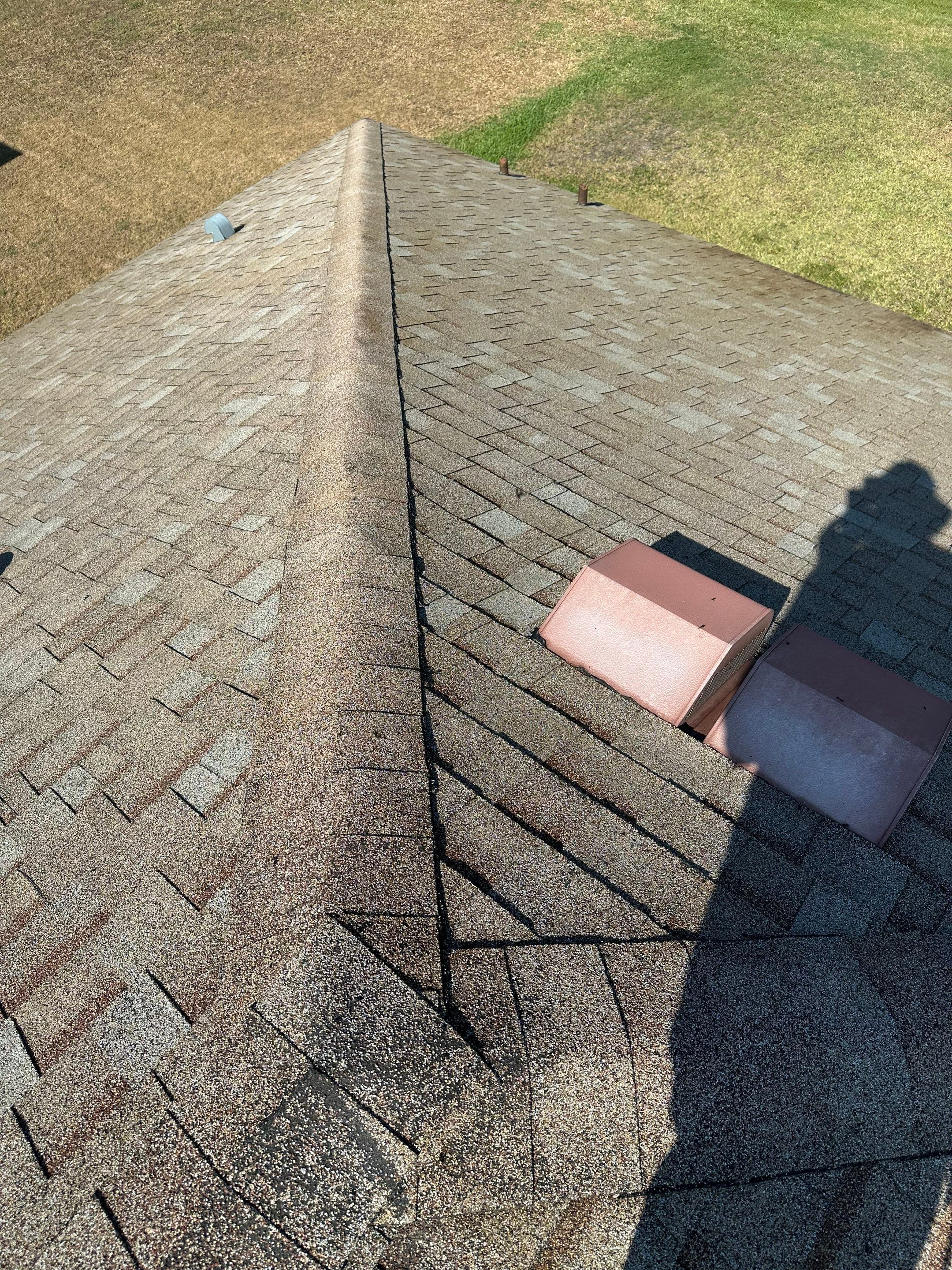 Asphalt Shingle Roof Soft Wash Cleaning & Concrete Pressure Washing in CopperStone Community, Parrish, FL by Sunshine AquaWash