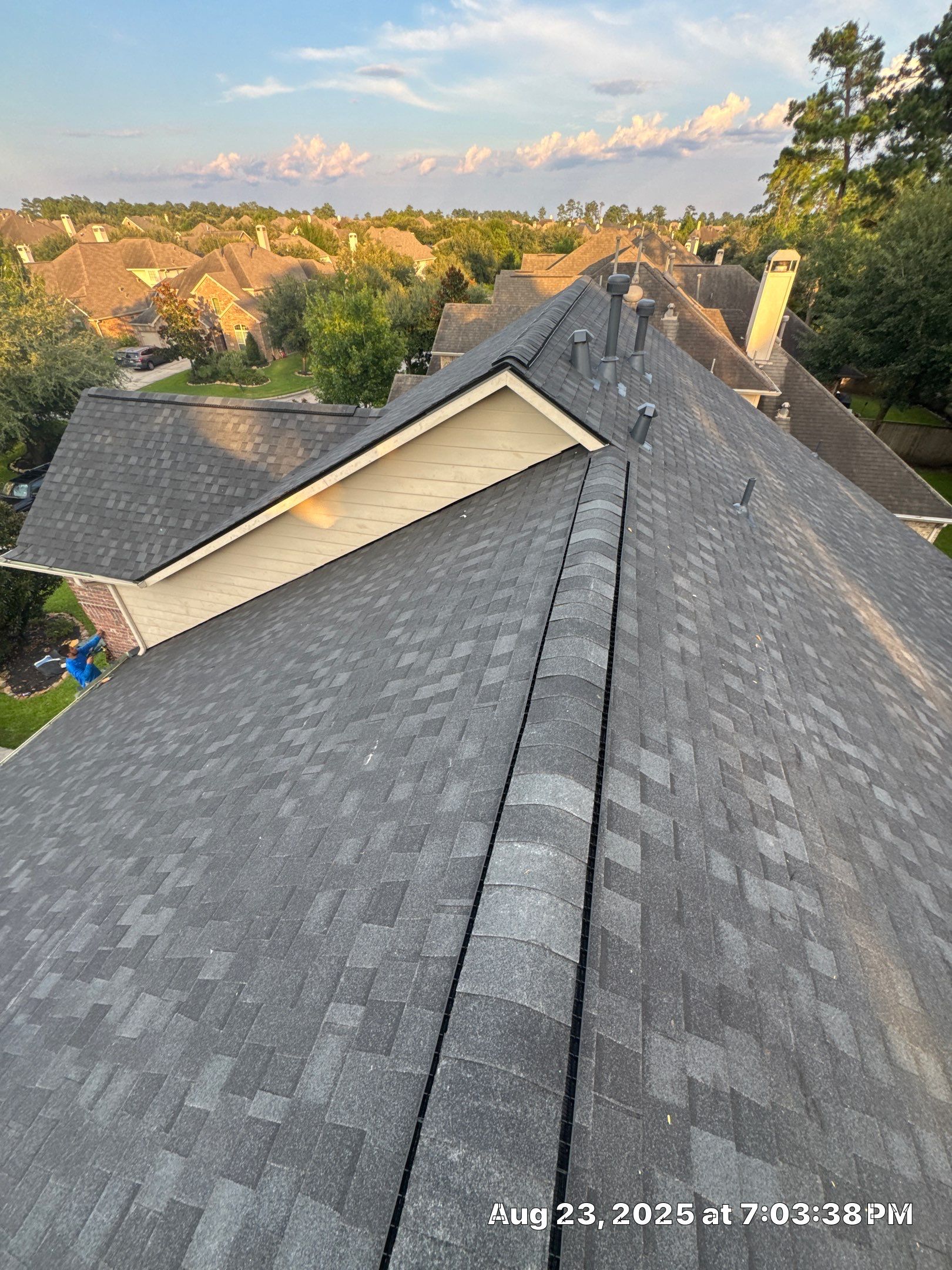 Project in Magnolia by Hartland Roofing & Construction