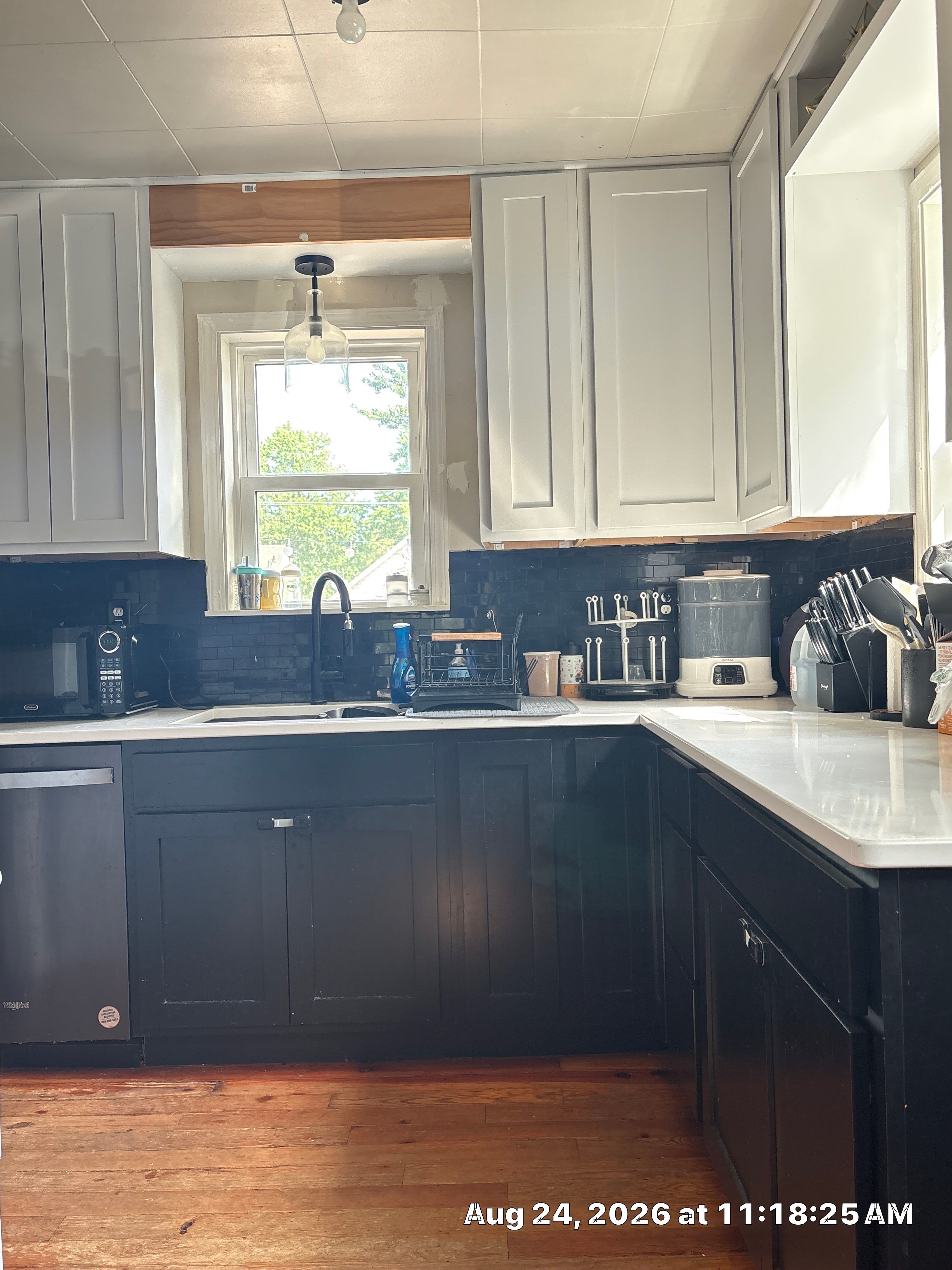 Modern Kitchen Renovation with Two-Tone Cabinetry in Lincoln by CompanyCam Sales Demo