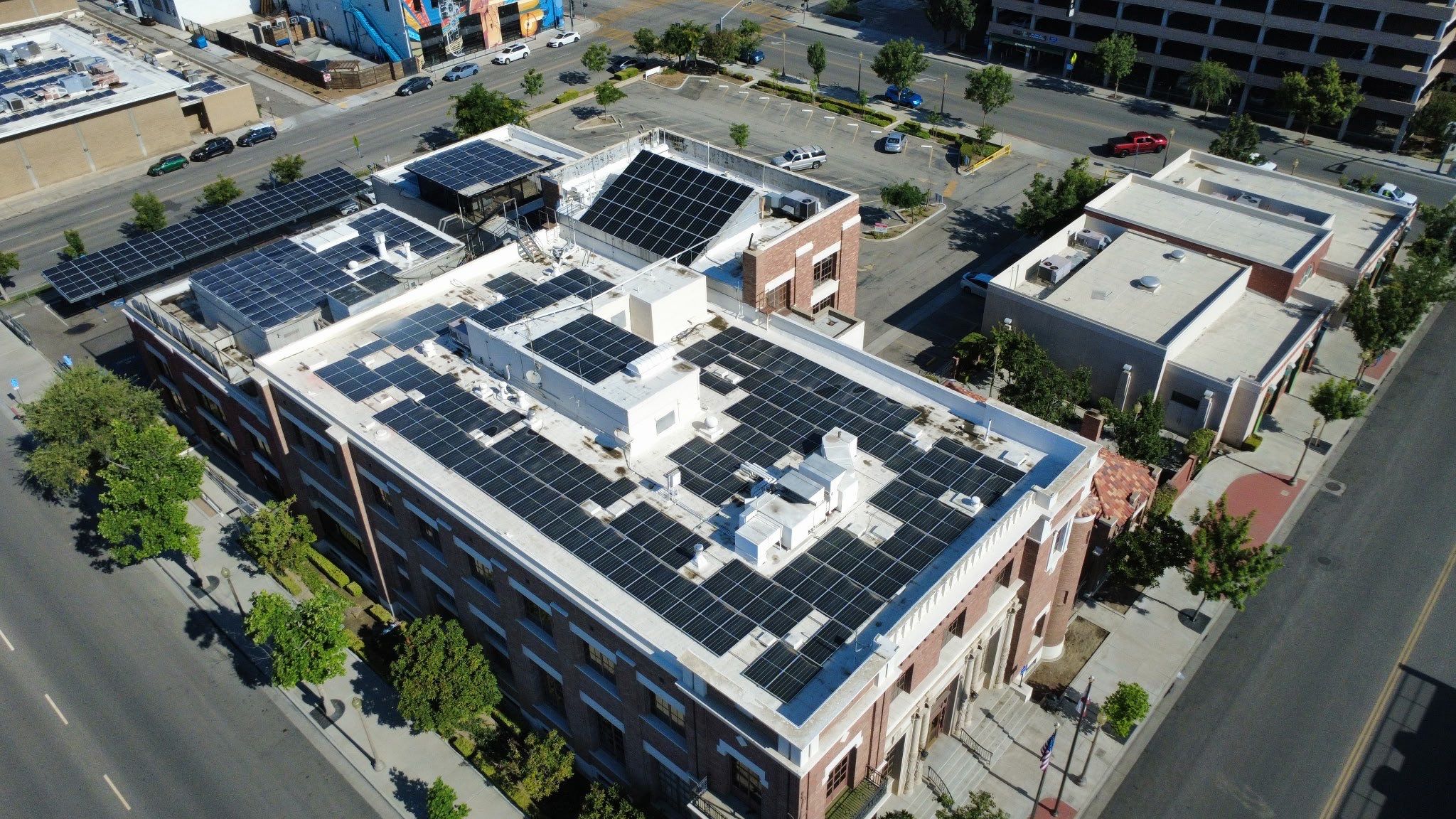 Commercial Solar Panel Cleaning by Palm Coast Solar Cleaning