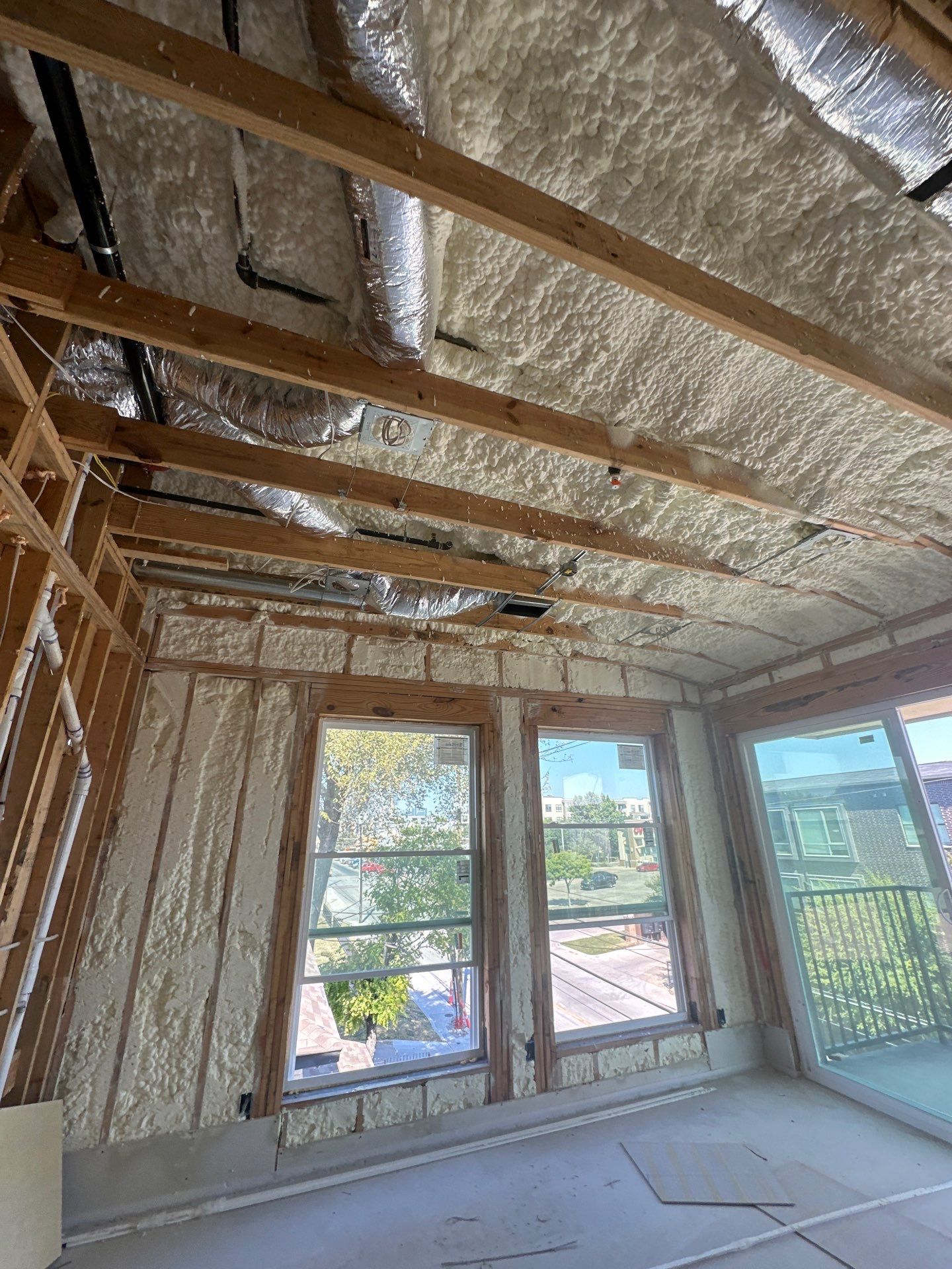 🏢 Full Foam Envelope on This Dallas Multi-Family Build by Apex Insulation Solutions