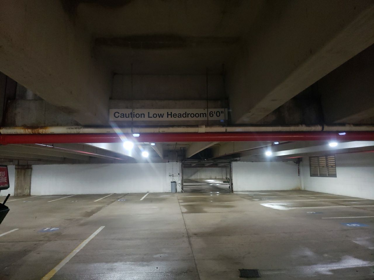 Downers Grove, Parking garage by Northern Power Washing LLC.