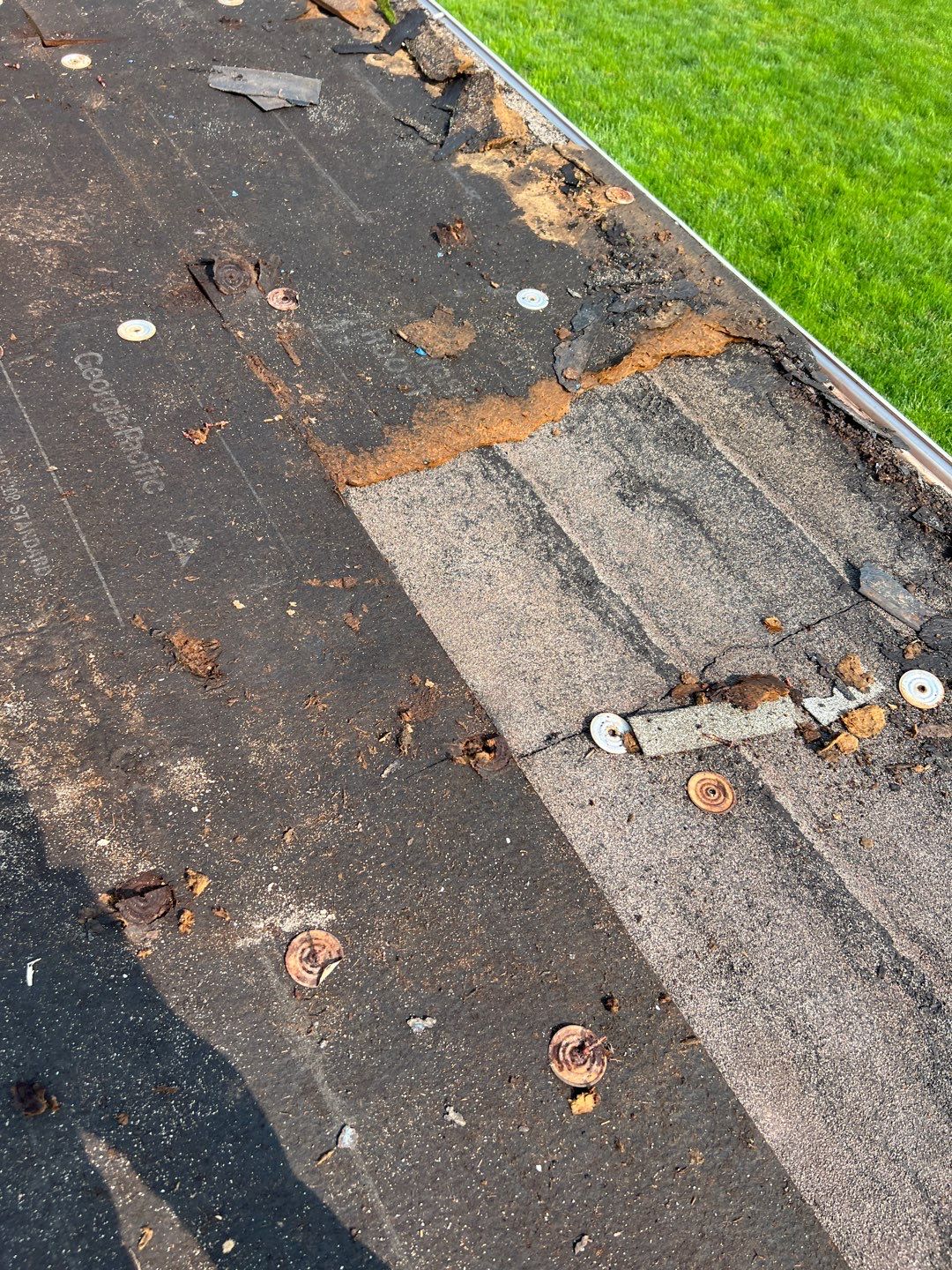 Residential Roofing Installation using GAF Timberline HDZ Mission Brown by Nitro Roofing and Construction