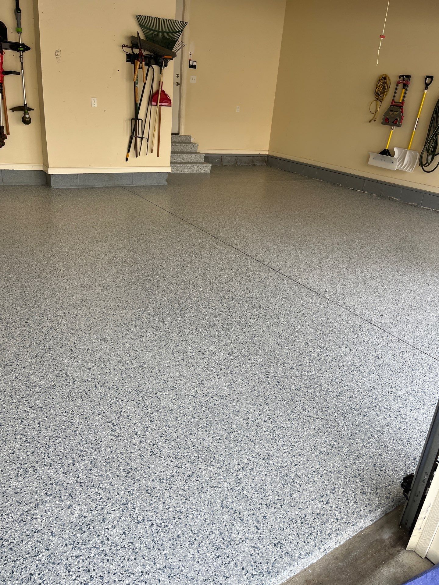 Garage Floor Coating using Tidal Wave by My Garage Floor Guys