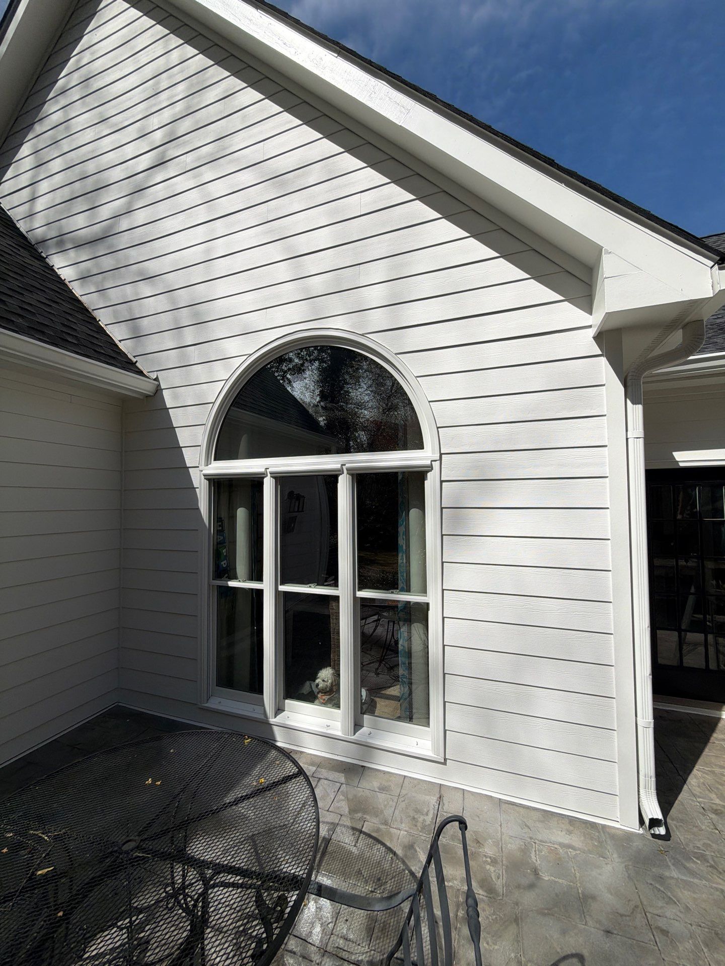 Alpharetta, GA Siding Installation, Rotted Wood Replacement, and Exterior Paint using James Hardie HZ10 Siding and Sherwin Williams Paint by Nelson Exteriors 