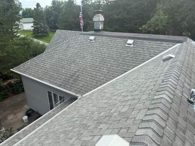 Asphalt Shingle and EPDM Membrane Roof Installation in Mineola