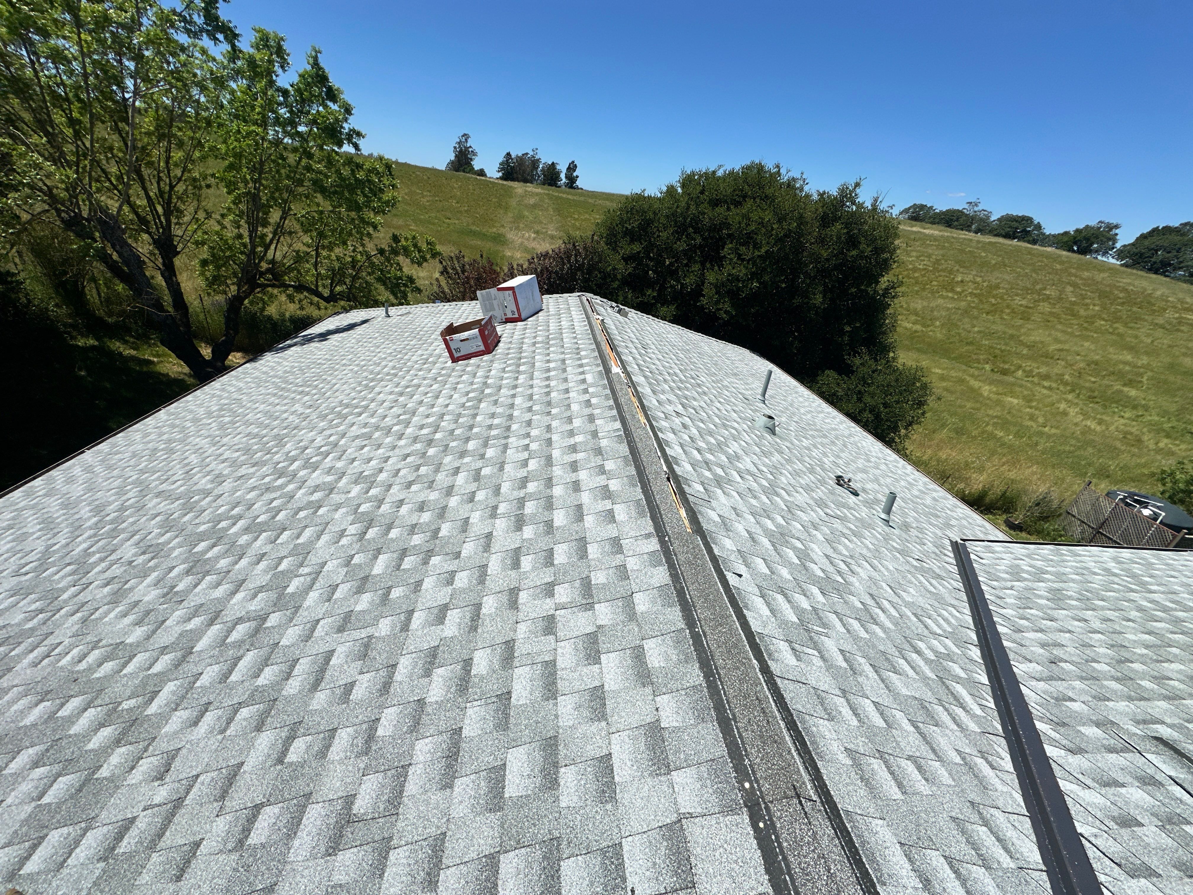Residential Roofing Installation using GAF Timberline HDZ RS by Sustainable Living Builders, Inc.