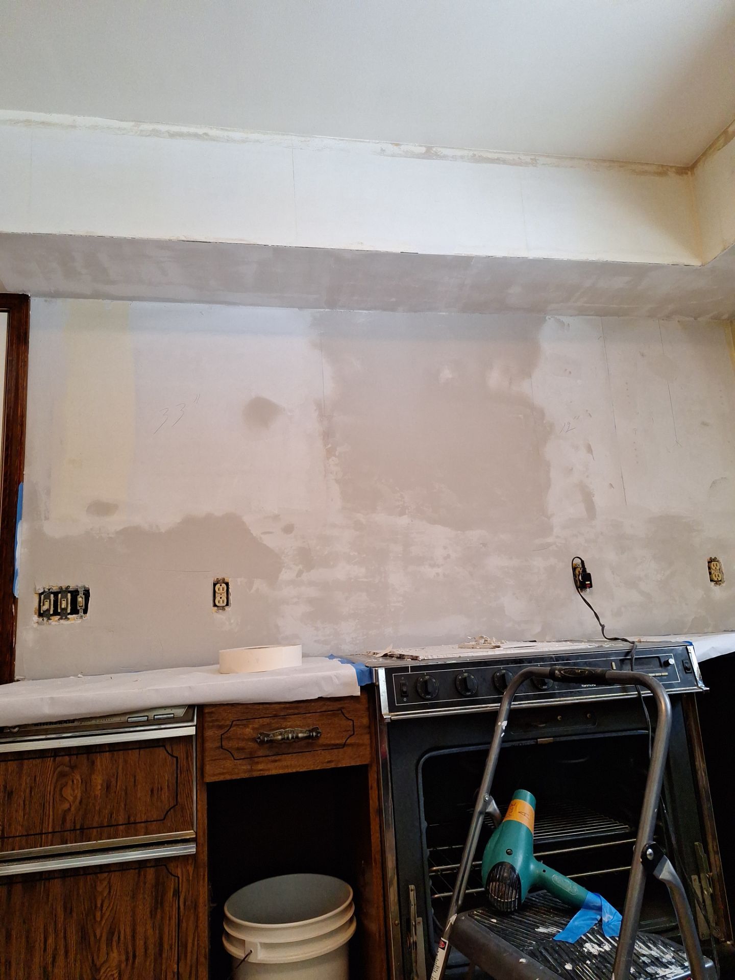 Drywall repairs/ family room by Gordon Painting