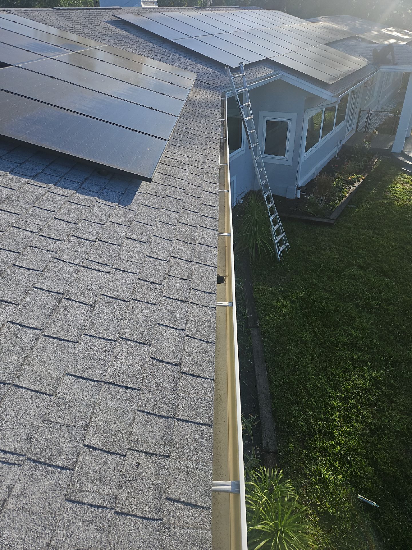 Cleaning Gutters in Sarasota FL by Gutter Professors