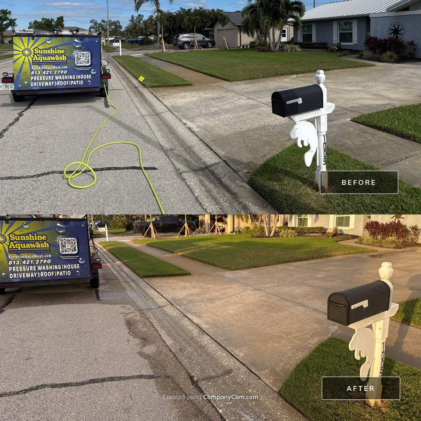 West Bradenton Pressure Washing and Rust Treatment by Sunshine AquaWash