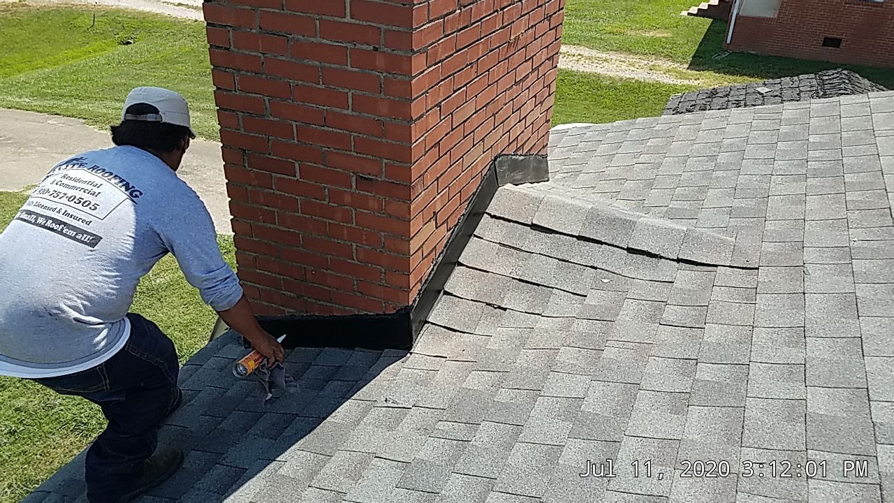 Re-roof by American Roofing NC