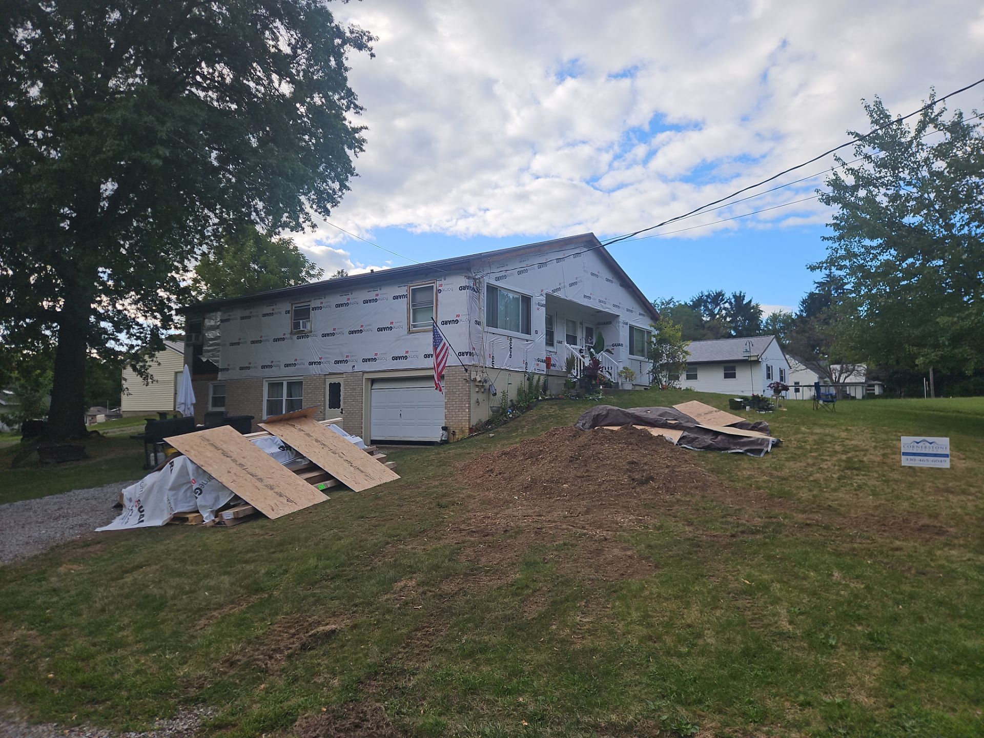 Complete Siding Replacement and Exterior Transformation in Lodi, Ohio by Cornerstone Roofing And Siding