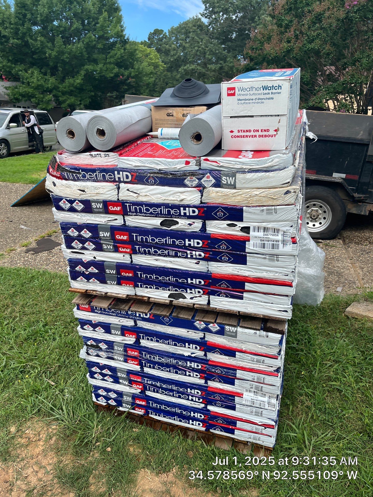 Benton Roof Replacement Featuring GAF Timberline HDZ Shingles by Temple Roofing and Exteriors