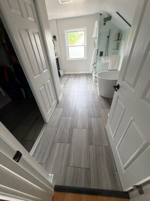 Modern Interior Renovation and Custom Bathroom Remodel in Wauwatosa