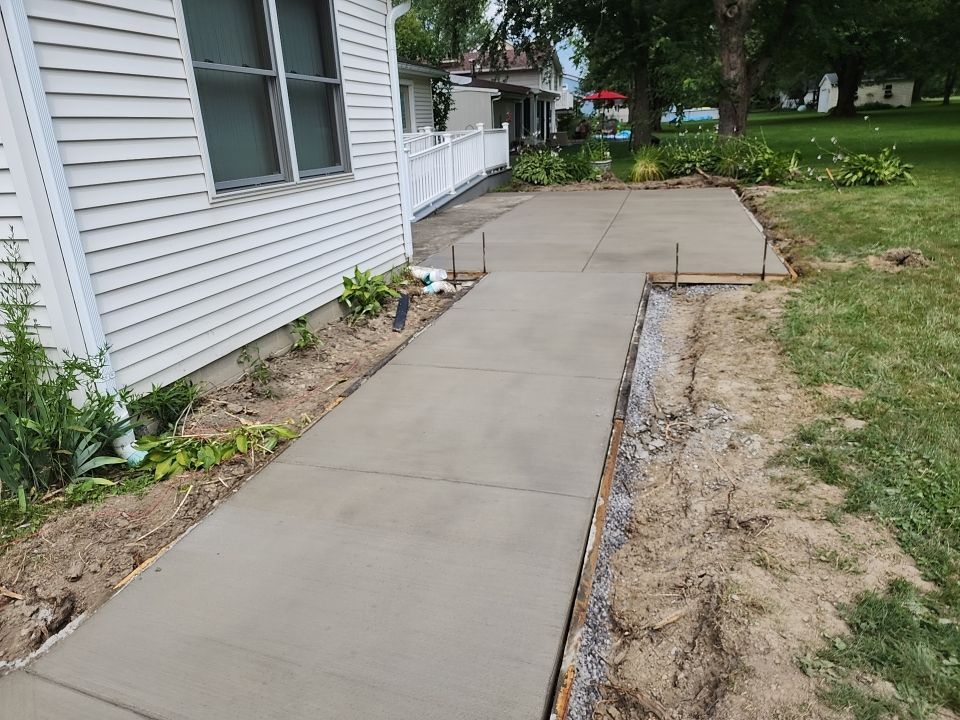 Porch and Concrete by Ivy Lea Construction