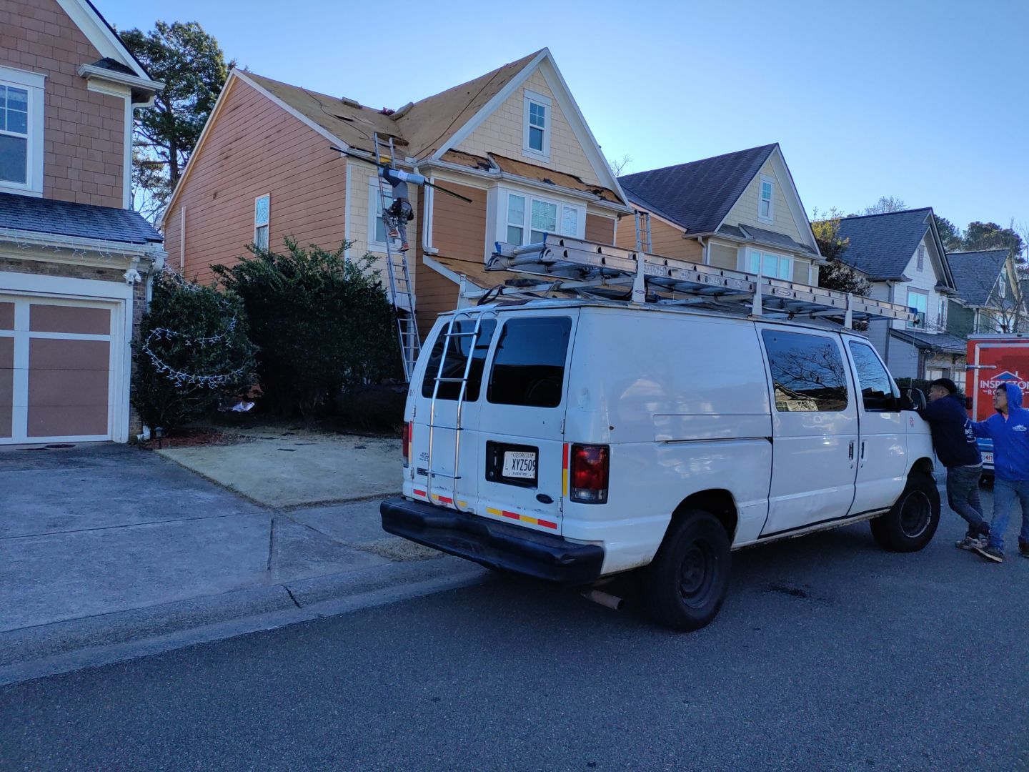 Residential Roofing Installation using Owens Corning by Inspector Roofing and Restoration