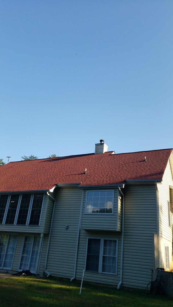 Midland Roof- Certainteed Landmark Pro Max Def Red Oak Designer Shingles by RM Banning, Inc.