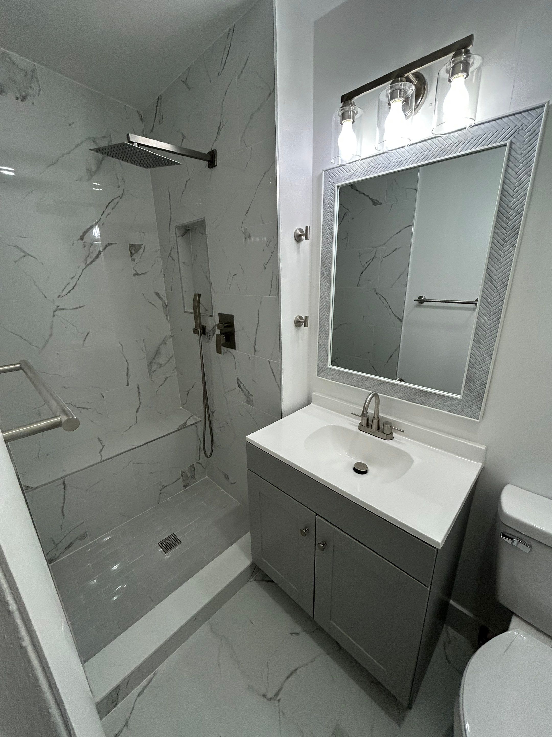Residential Three-Bathroom Remodel – Full Interior Renovation by urban green energy llc