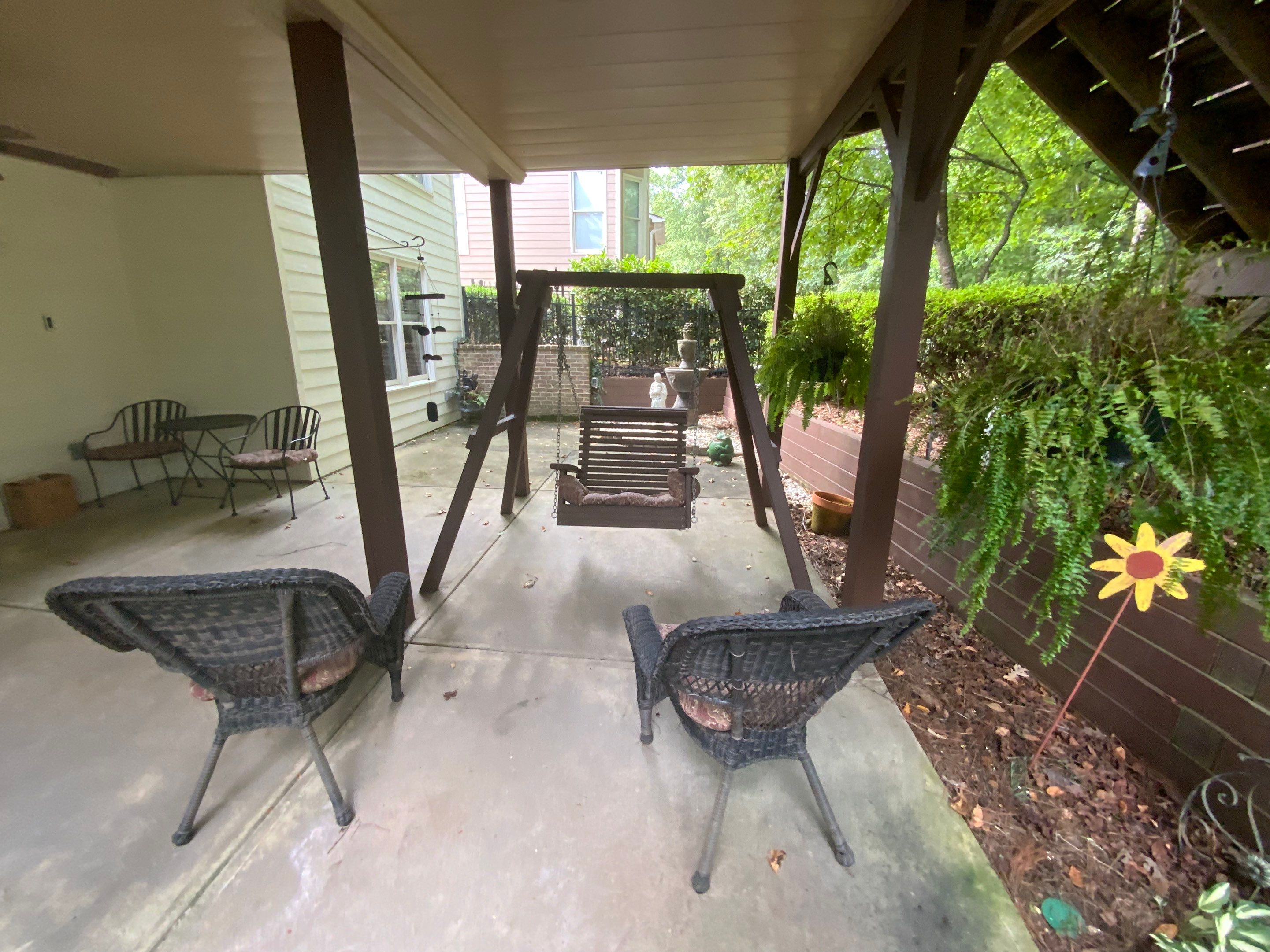 Dark Deck and Pergola Wood Staining Project in Acworth by Swift Home Renovations