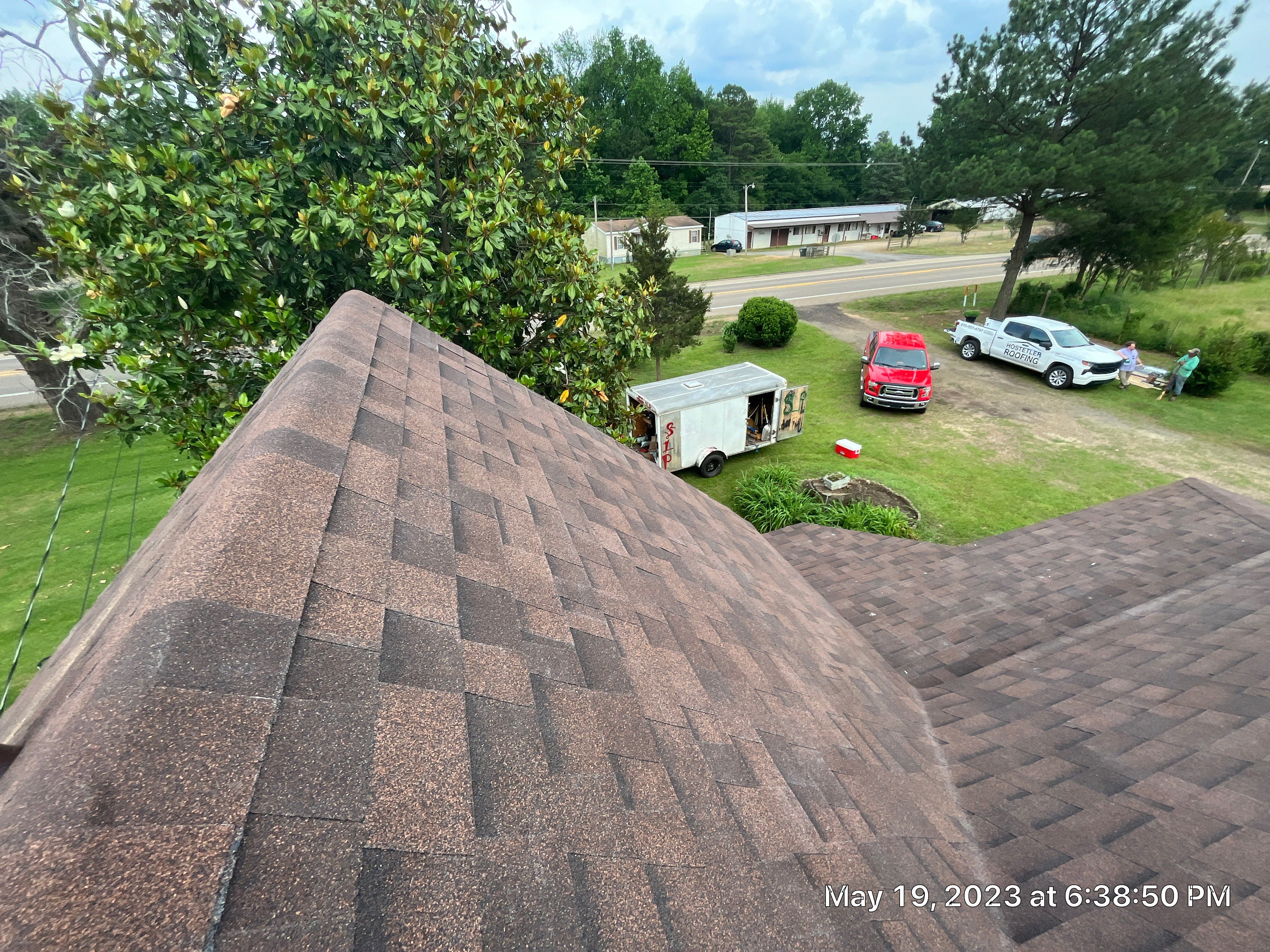 Residential Shingle Reroof using Malarkey Highlander NEX by Hostetler Roofing
