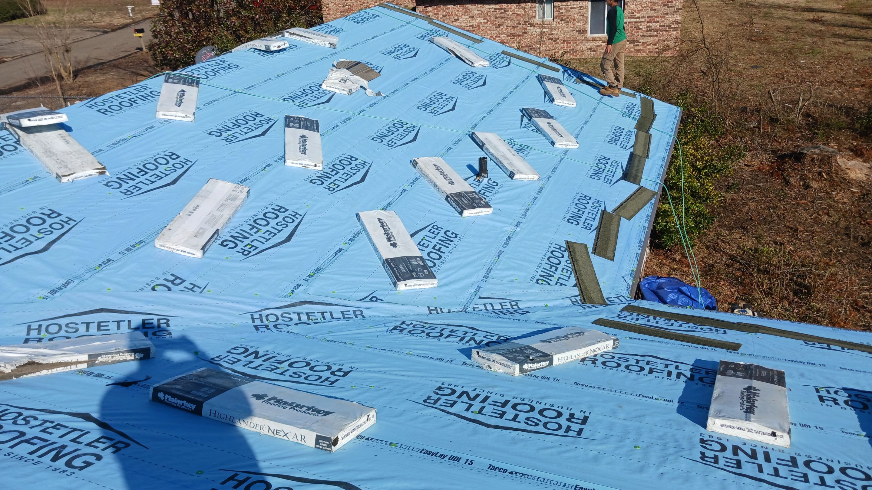 Residential Roofing Installation in Idabel, Oklahoma by Hostetler Roofing