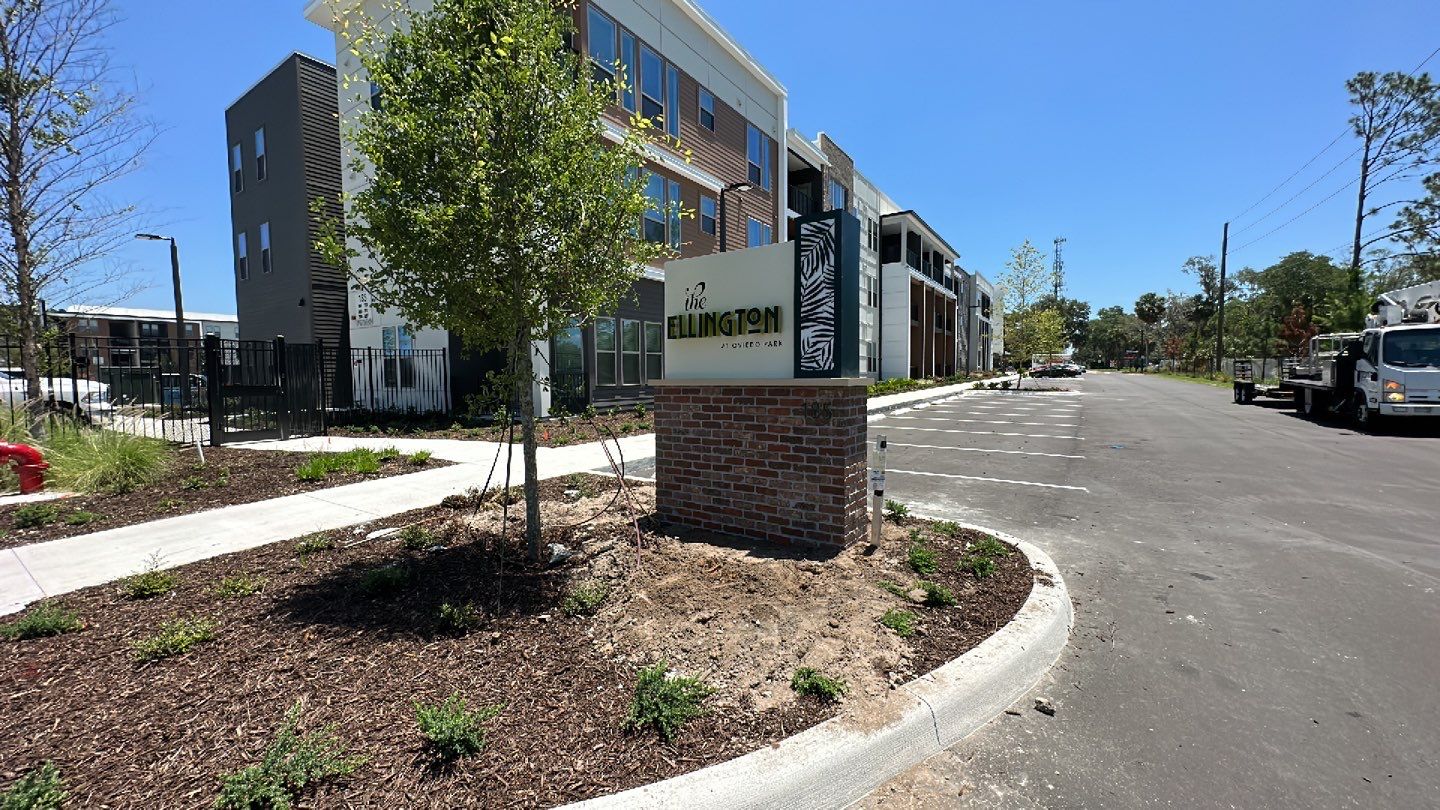 Monument Sign for Ellington by SignCrafters