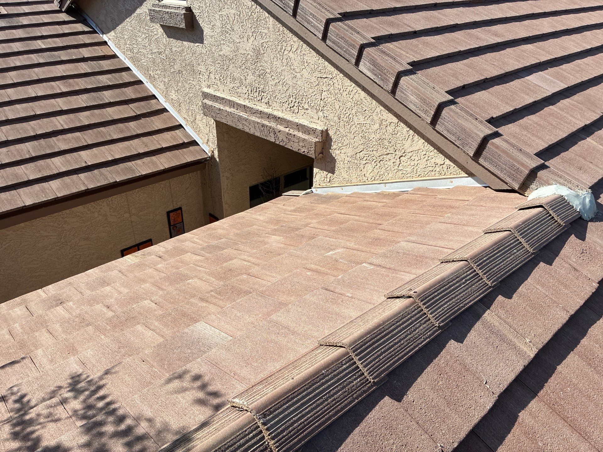 Gold Canyon Tile Reset and new underlayment by Weather-Tite Roofing
