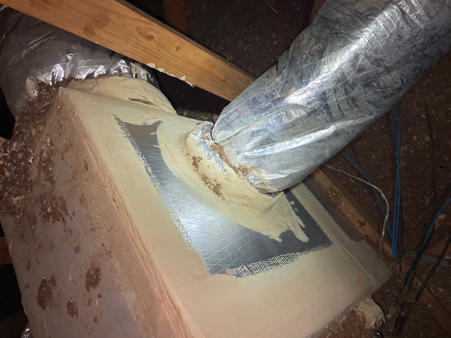 Attic Duct Connections & Exhaust Inspection in Clermont by Hygienic Air, Inc