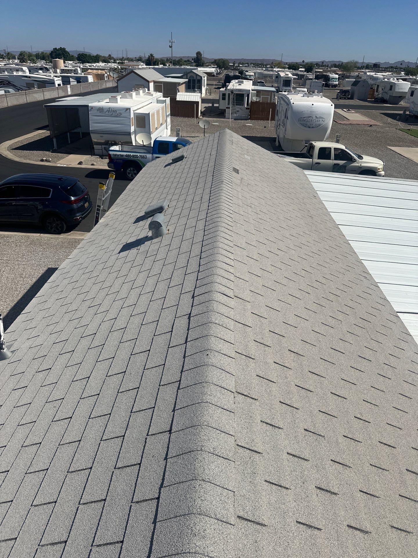 Silver Birch Shingles by Reimagine Roofing
