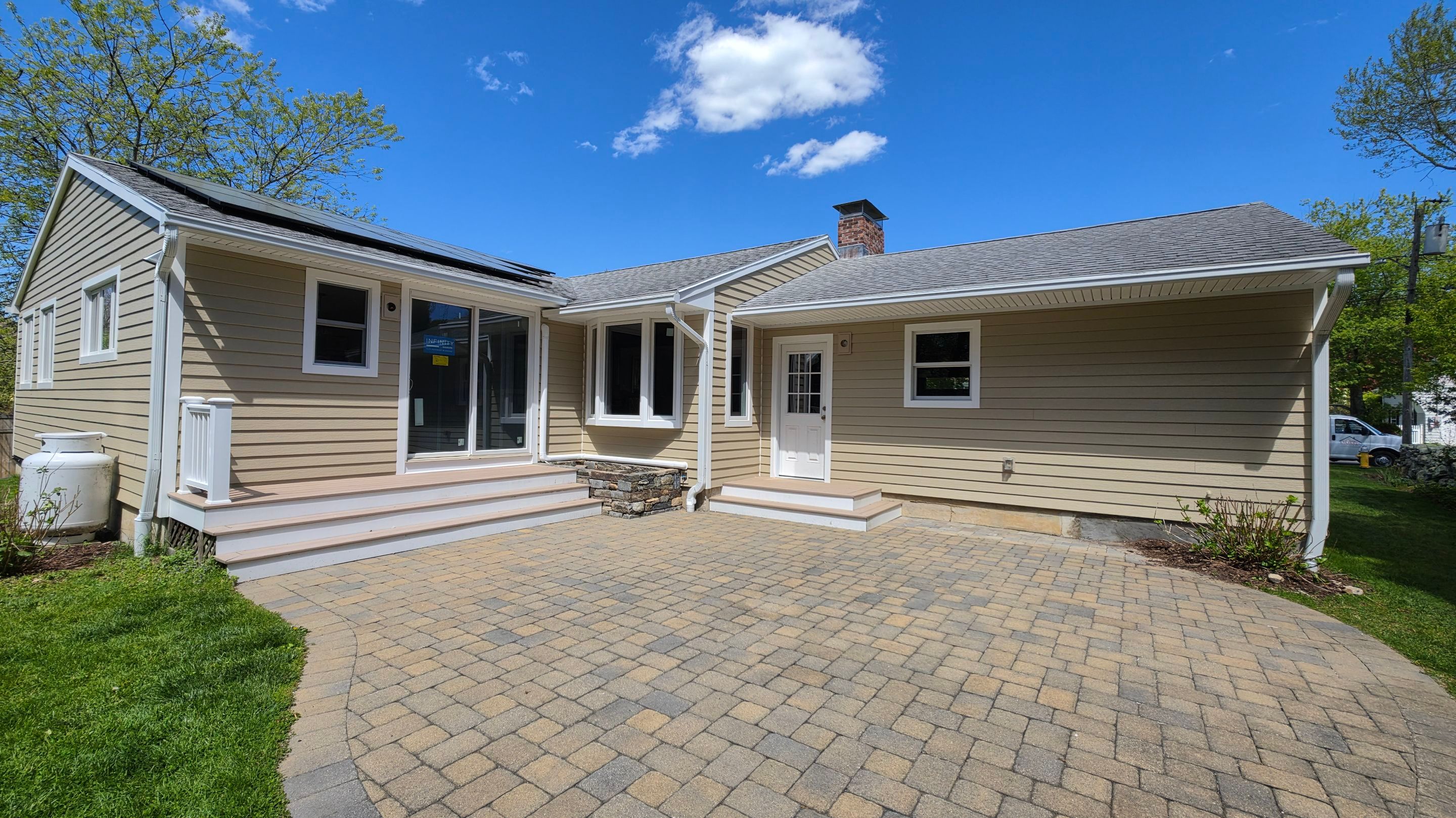 Transformation Raintech White by DiGiorgi Roofing and Siding Inc