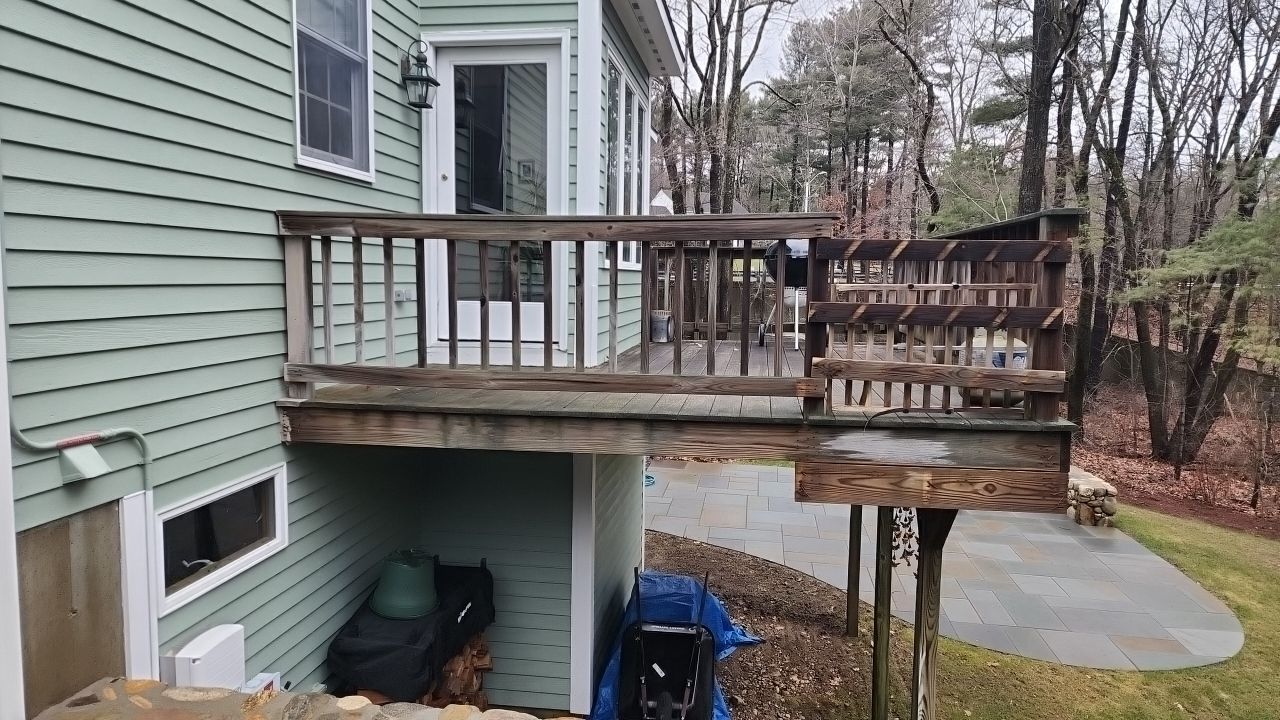 Deck Project in Marlborough MA by UBrothers Construction