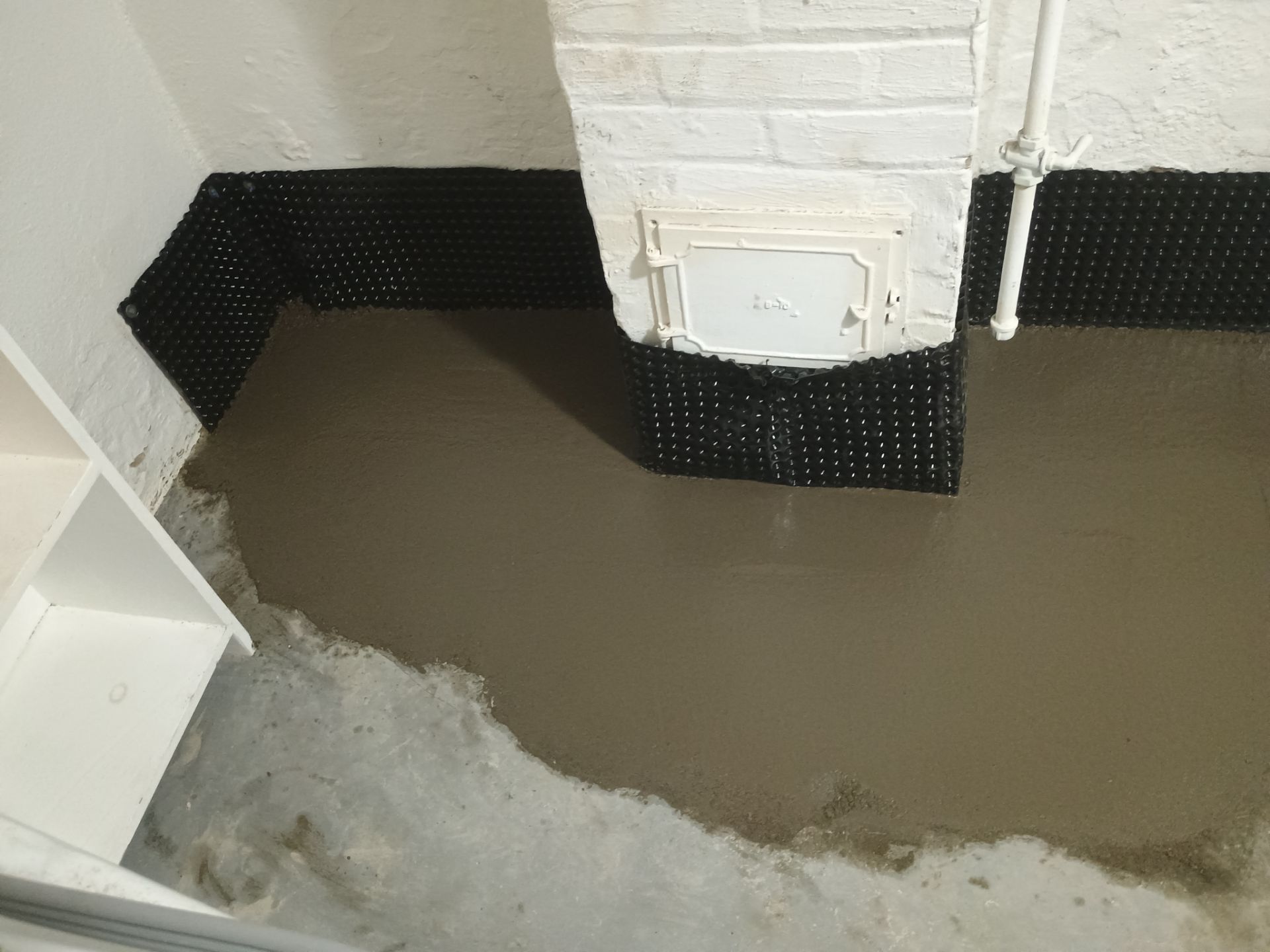 Basement Waterproofing in South MPLS for Andrew by Waterproofing Northeast