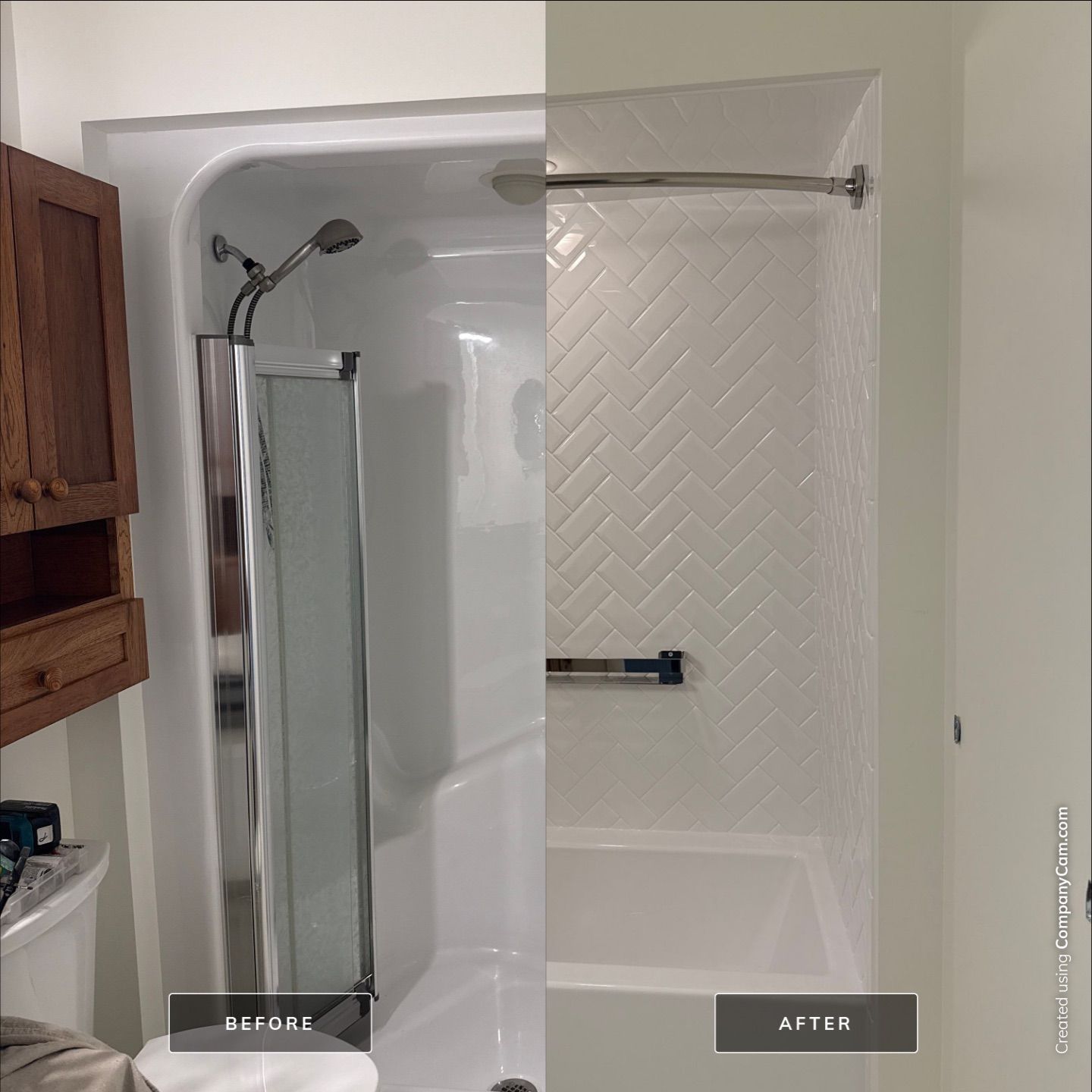 Williamsburg Jacuzzi Bath & Shower Remodel by Rainbow Seamless Systems