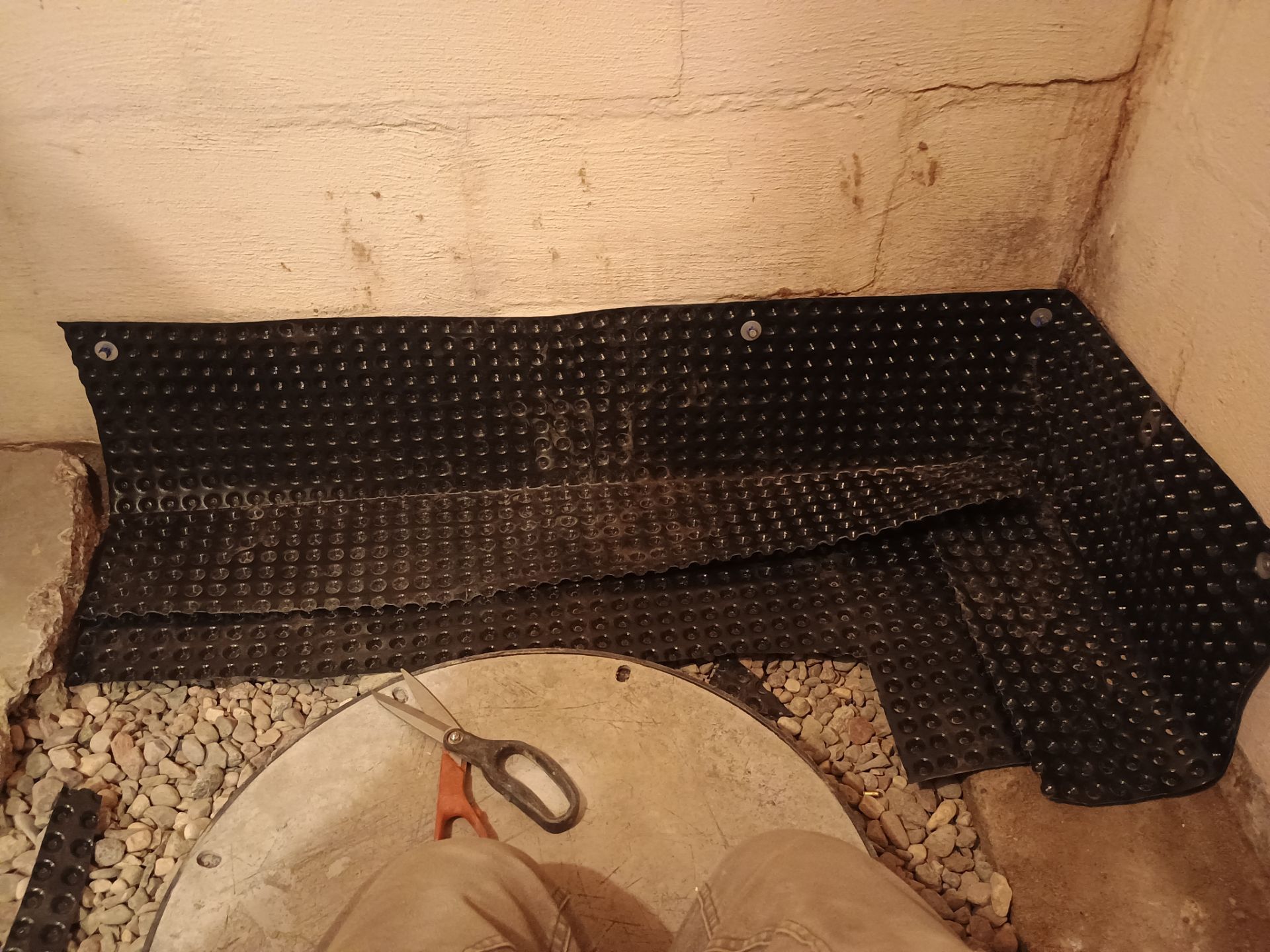 Sump Basin & Discharge Completion in St. Paul, MN by Waterproofing Northeast