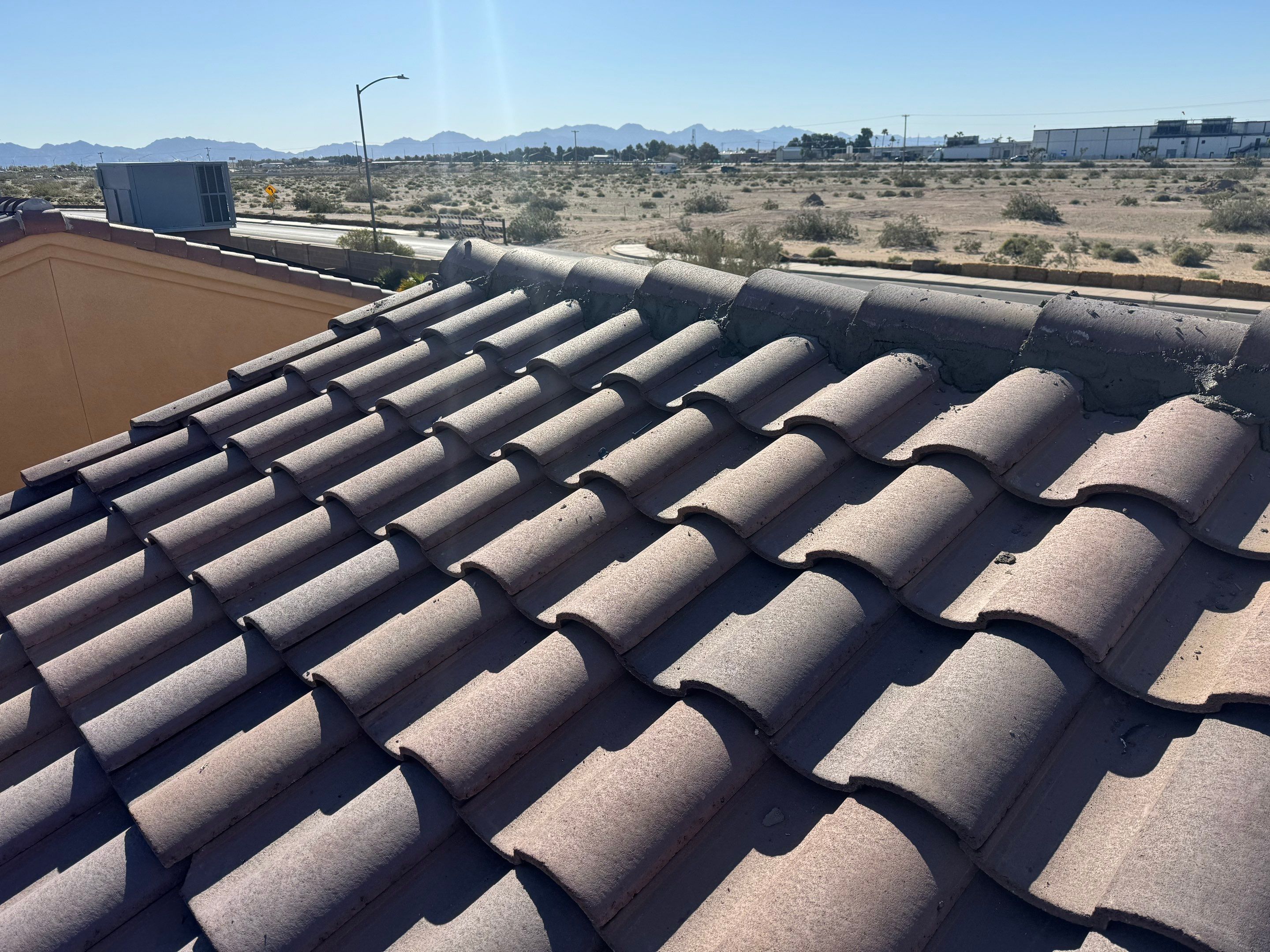 Mocha Range Concrete Tile by Reimagine Roofing
