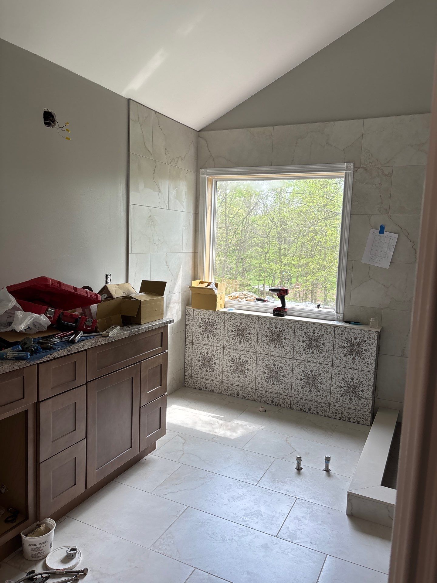Full Master Suite Remodel by Footprints Floors Kentucky