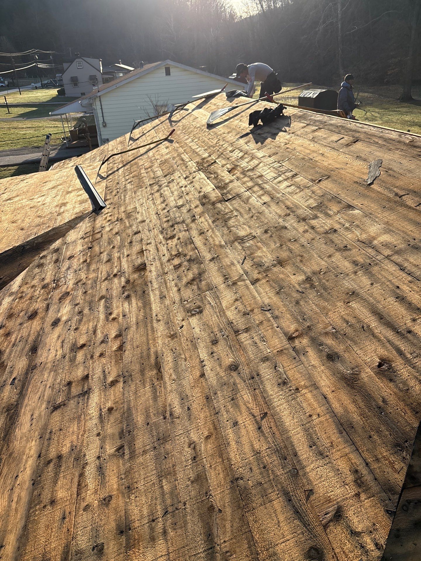 Residential Roofing Installation using Metal by Rainstoppers Roofing