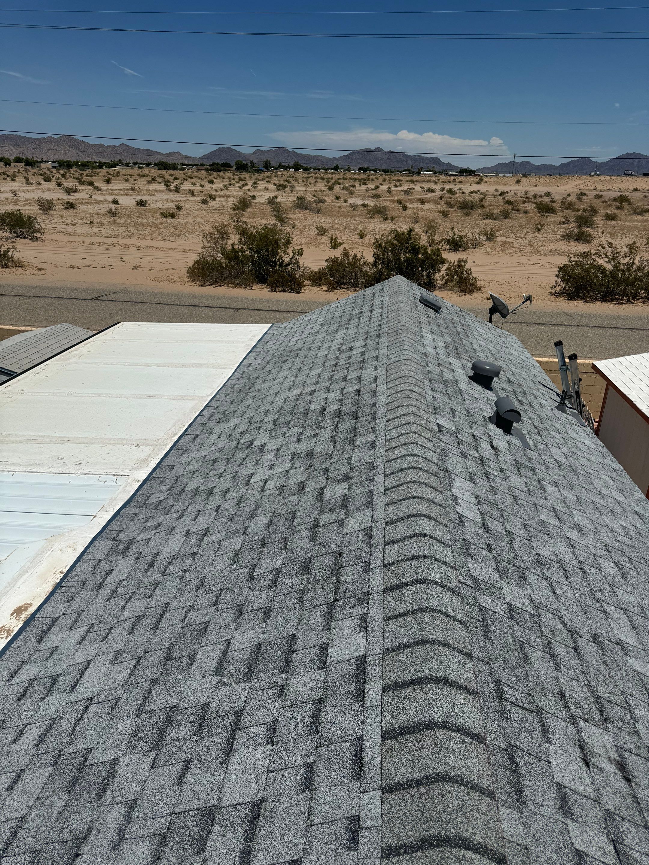 Silver Birch Shingles by Reimagine Roofing