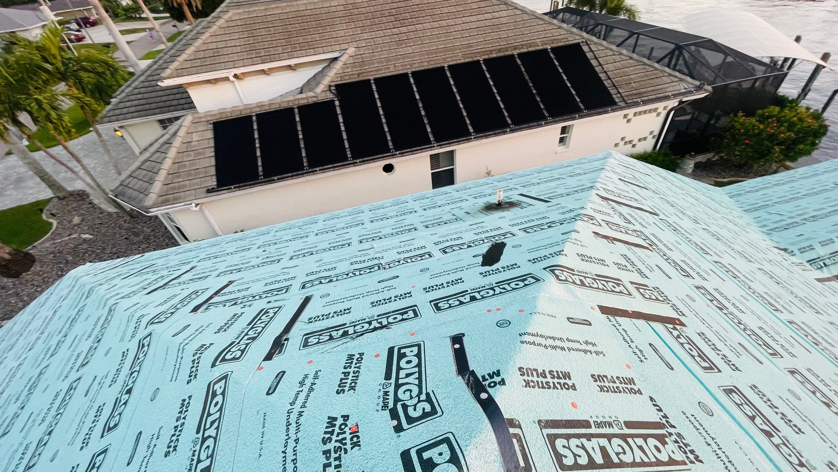 Residential Roofing Installation using Westlake (Boral) Stone Coated Steel in Cape Coral by Four Peaks Roofing