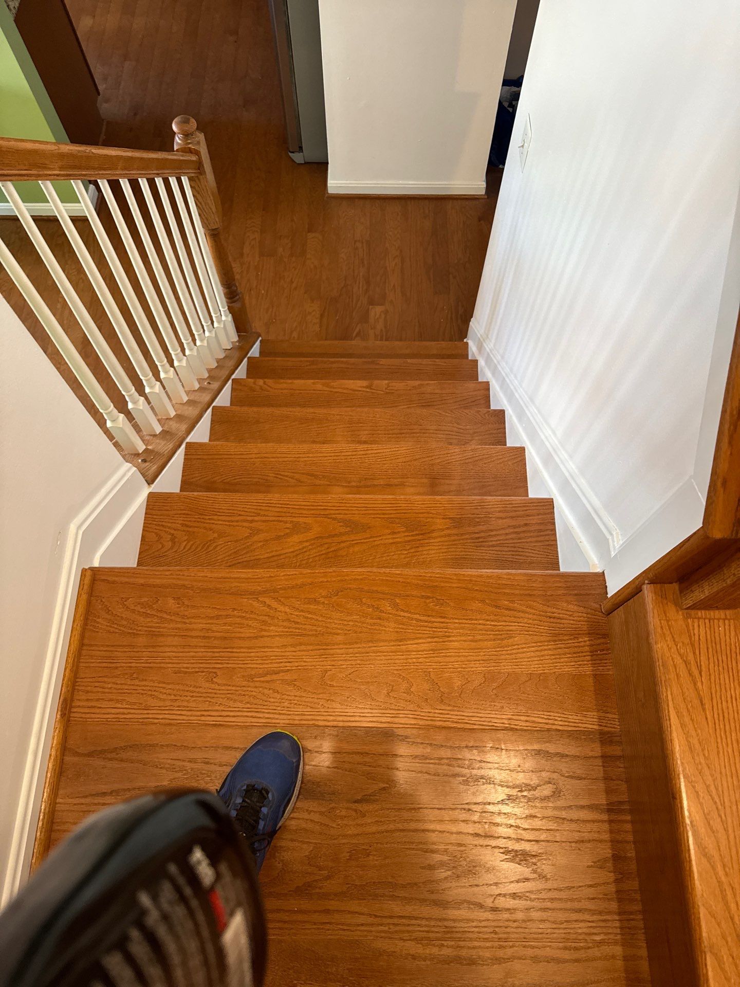 Deck Repair, New steps, New Paint job  by Alpha Design Services