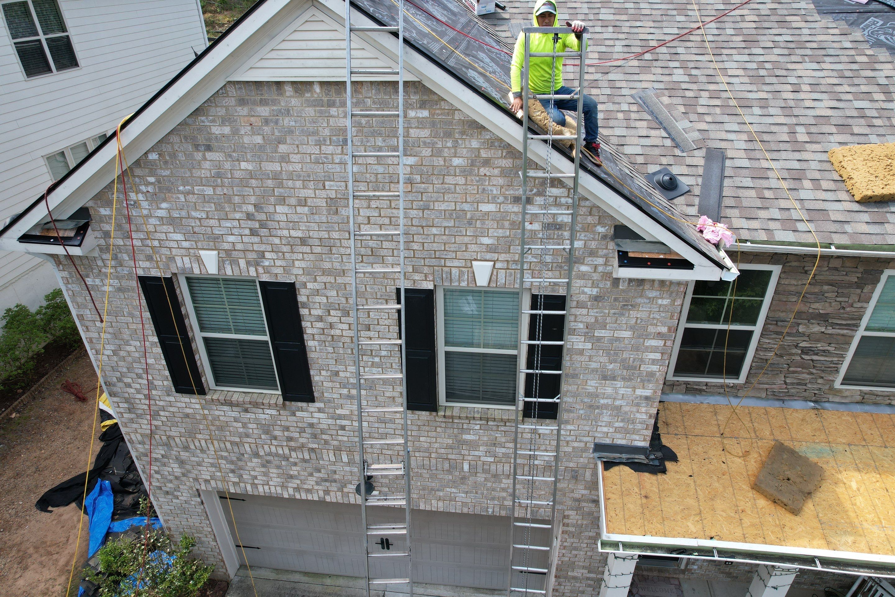 Residential Roofing Installation using Owens Corning by Inspector Roofing and Restoration
